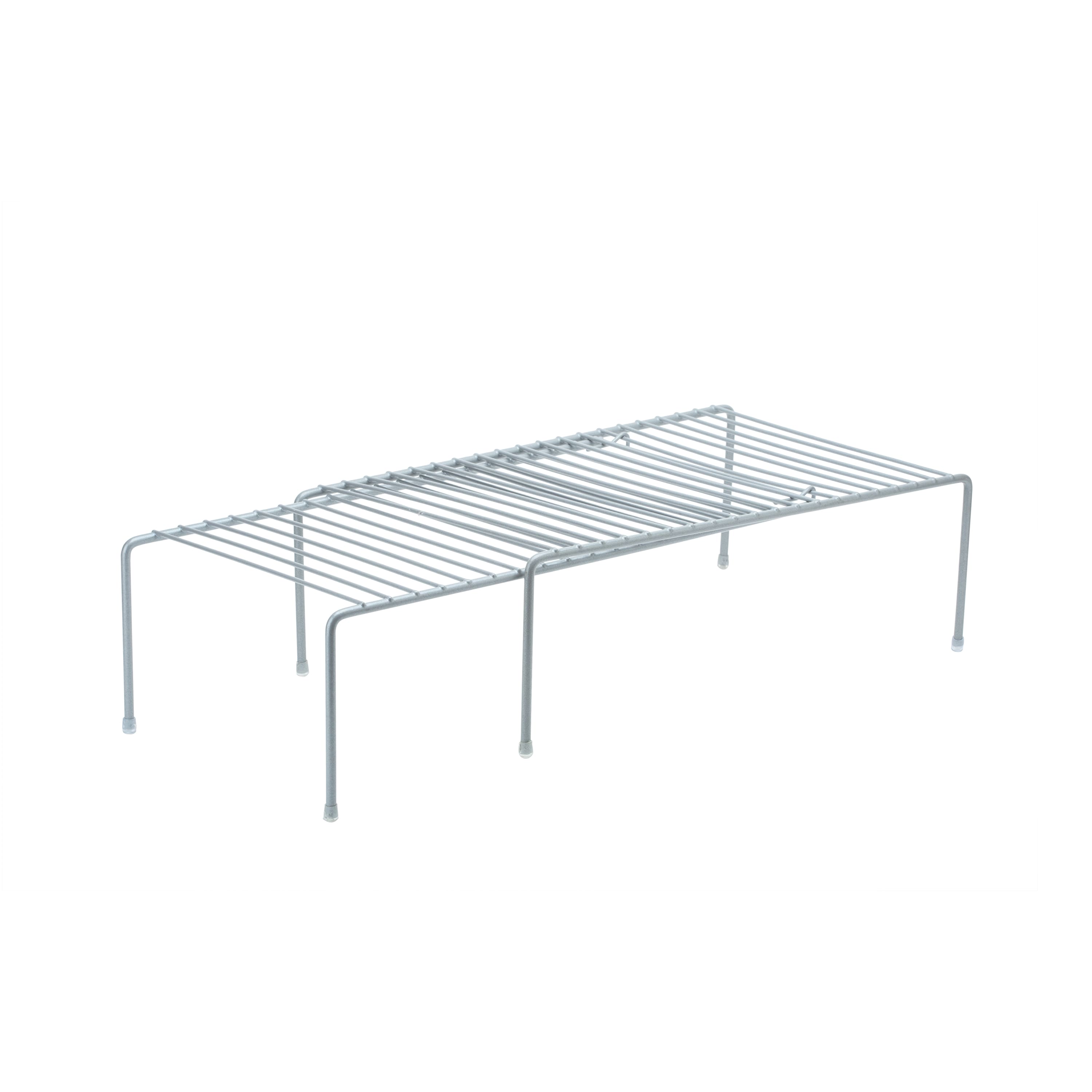 Kitchen Details Gray Expanding Kitchen Shelf Organizer