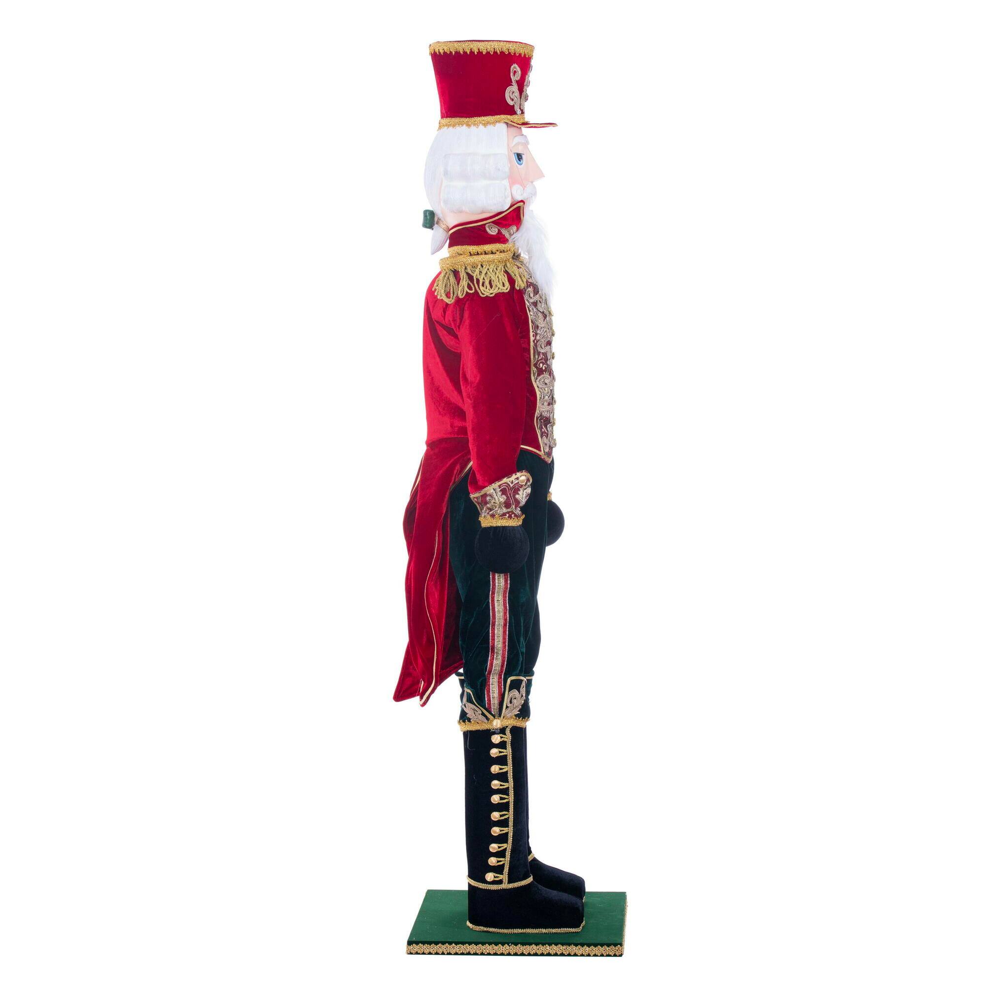 Vickerman 6.5ft. Red Deluxe Standing Nutcracker Doll