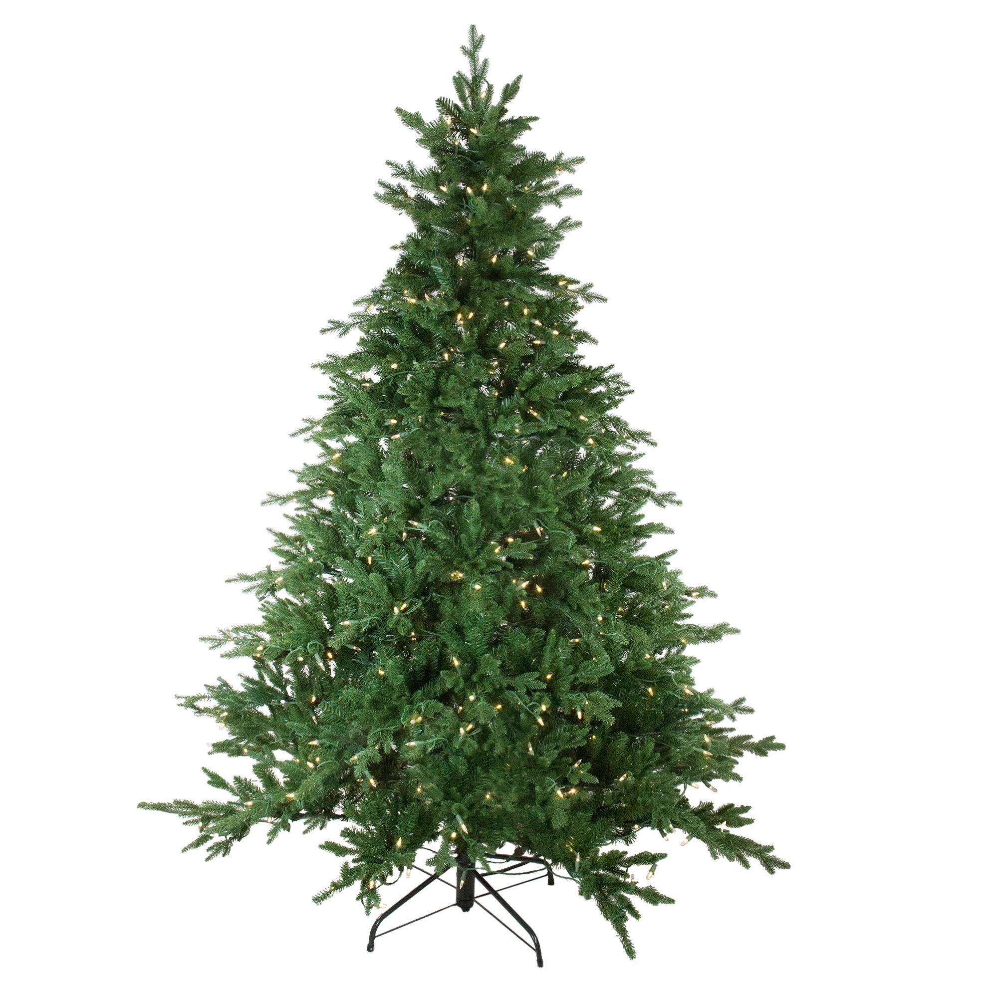 7.5ft. Pre-Lit Real Touch™️ Minnesota Balsam Fir Artificial Christmas Tree, Warm White LED Lights