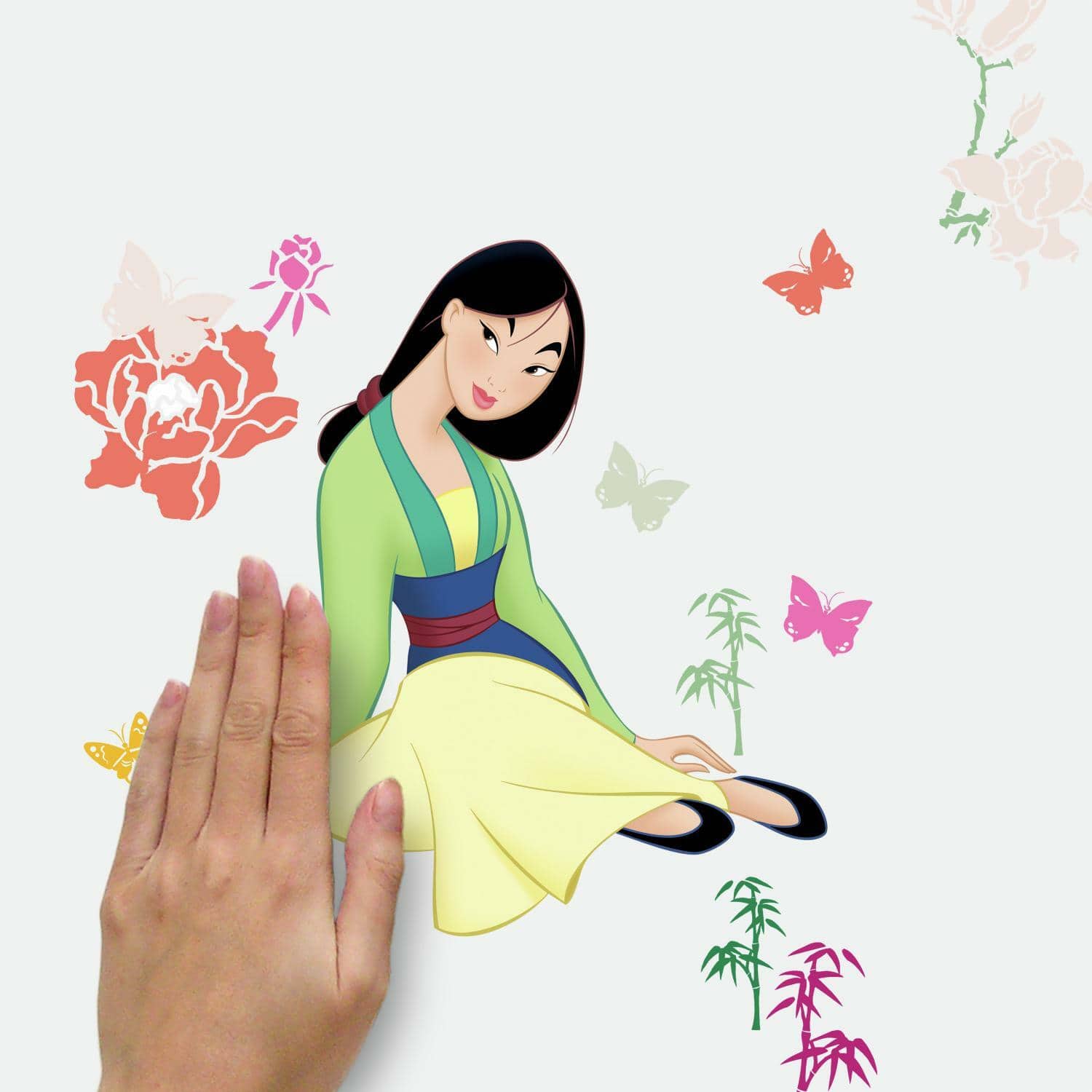 RoomMates Disney Mulan Peel & Stick Wall Decals