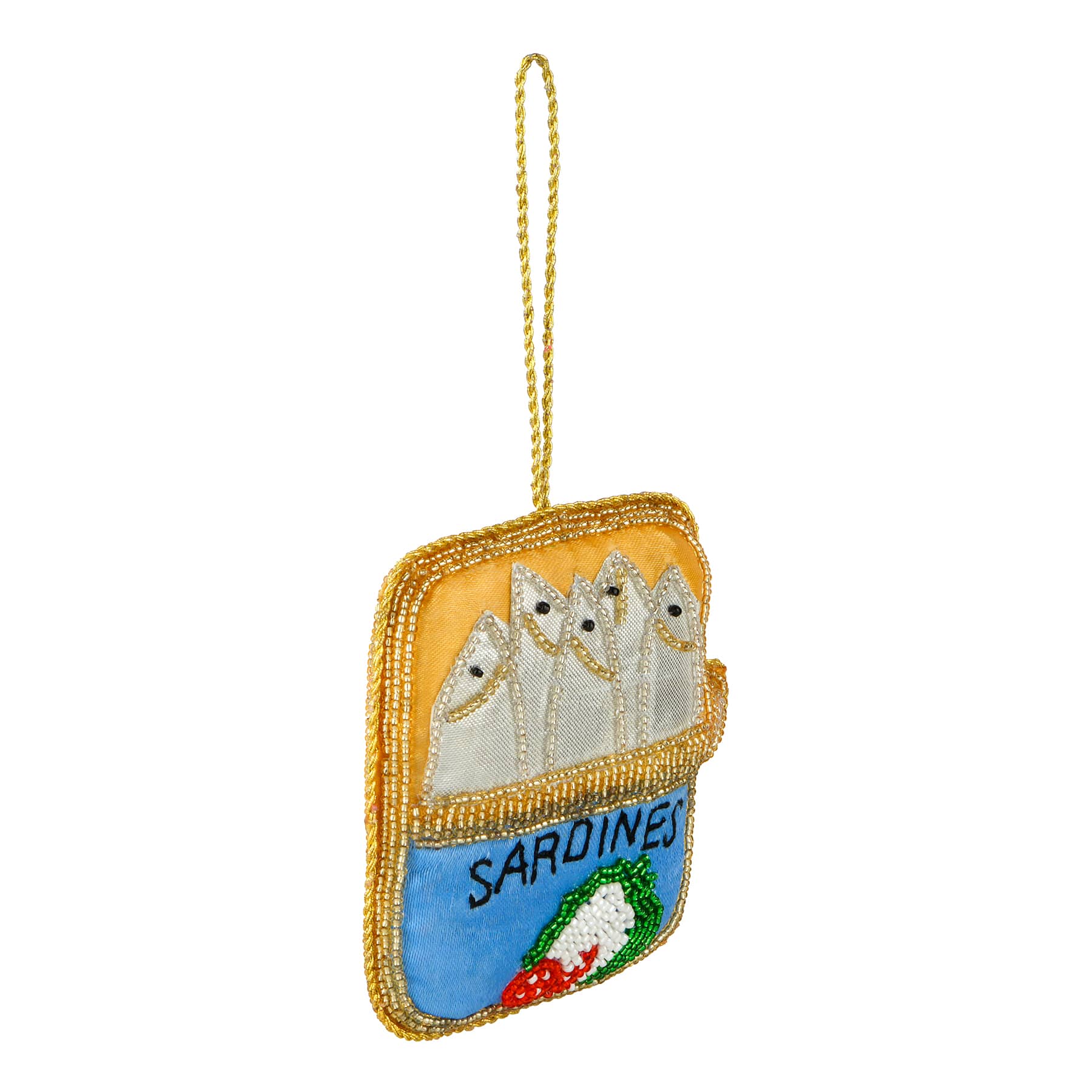 4" Sardines Beaded Ornament by Ashland®