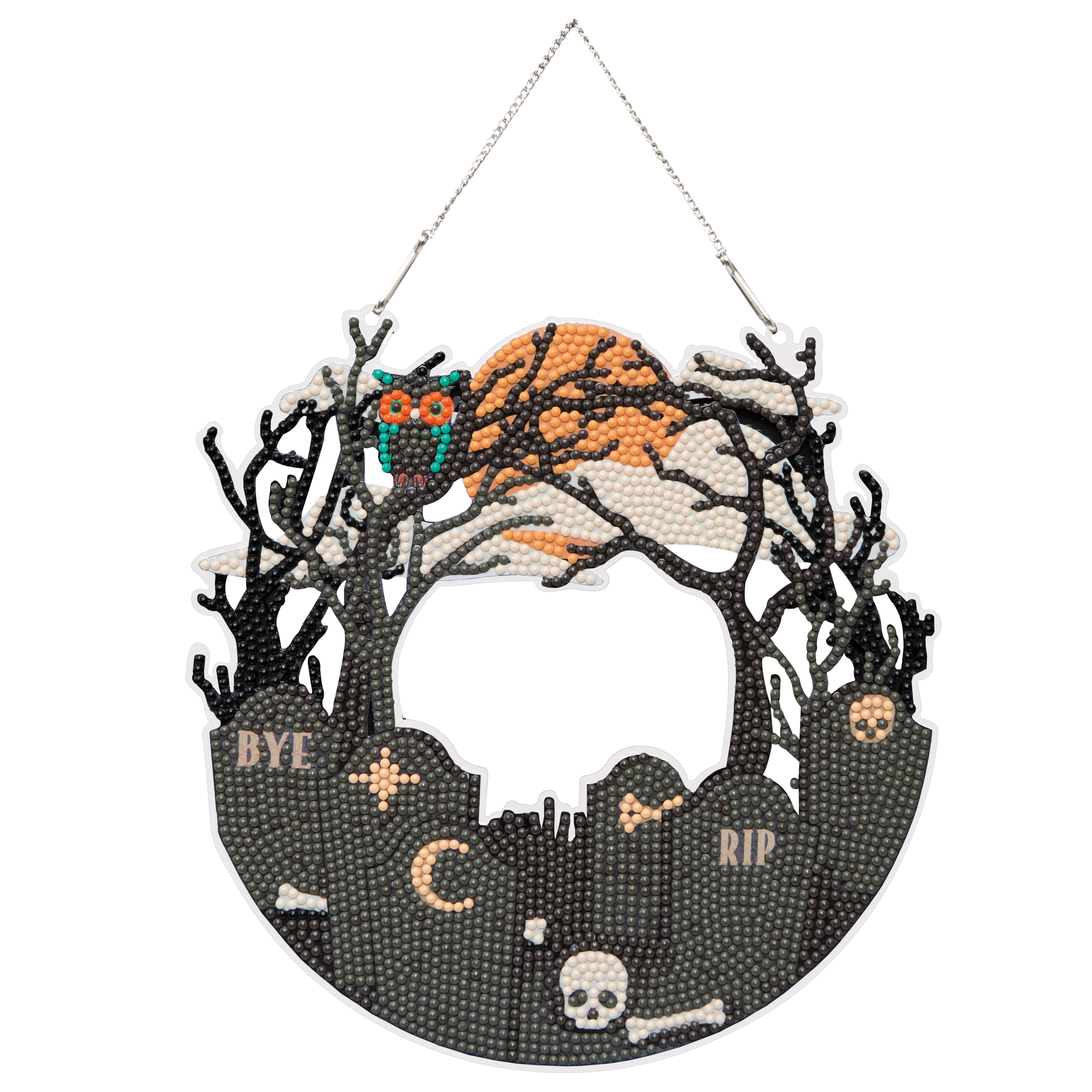 8" Graveyard Wreath Diamond Art Kit by Make Market®