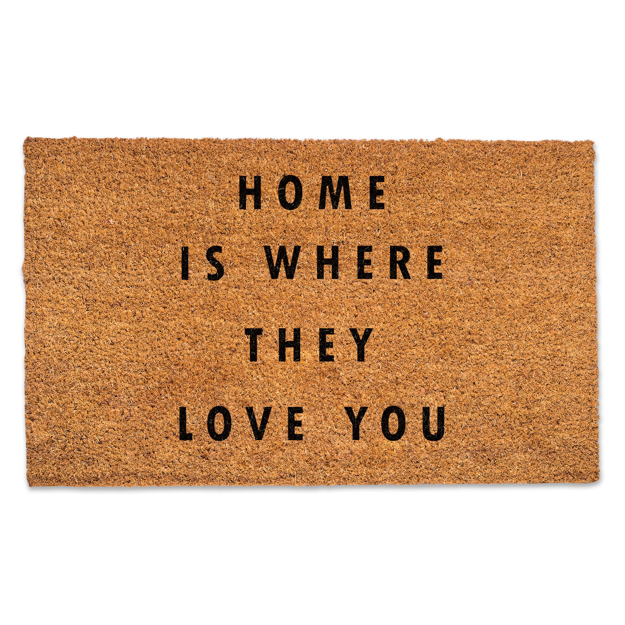 Home Is Where They Love You 30" x 18" Door Mat