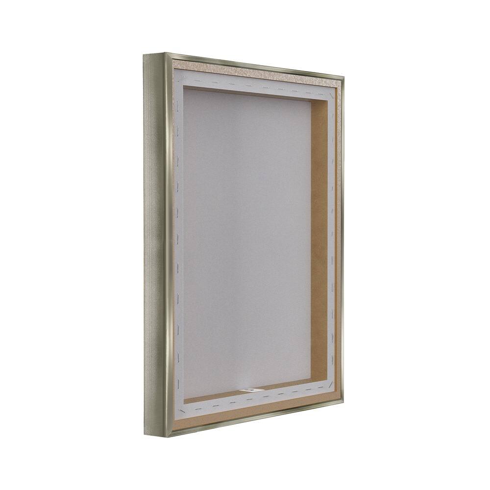 Stupell Industries White Christmas Forest Floating Frame Wall Art