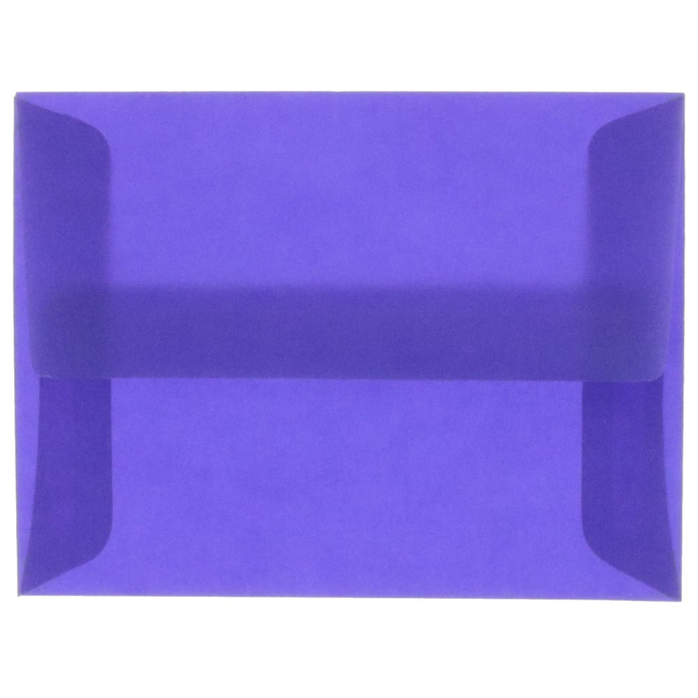 JAM Paper A2 Translucent Vellum Invitation Envelopes, 50ct.