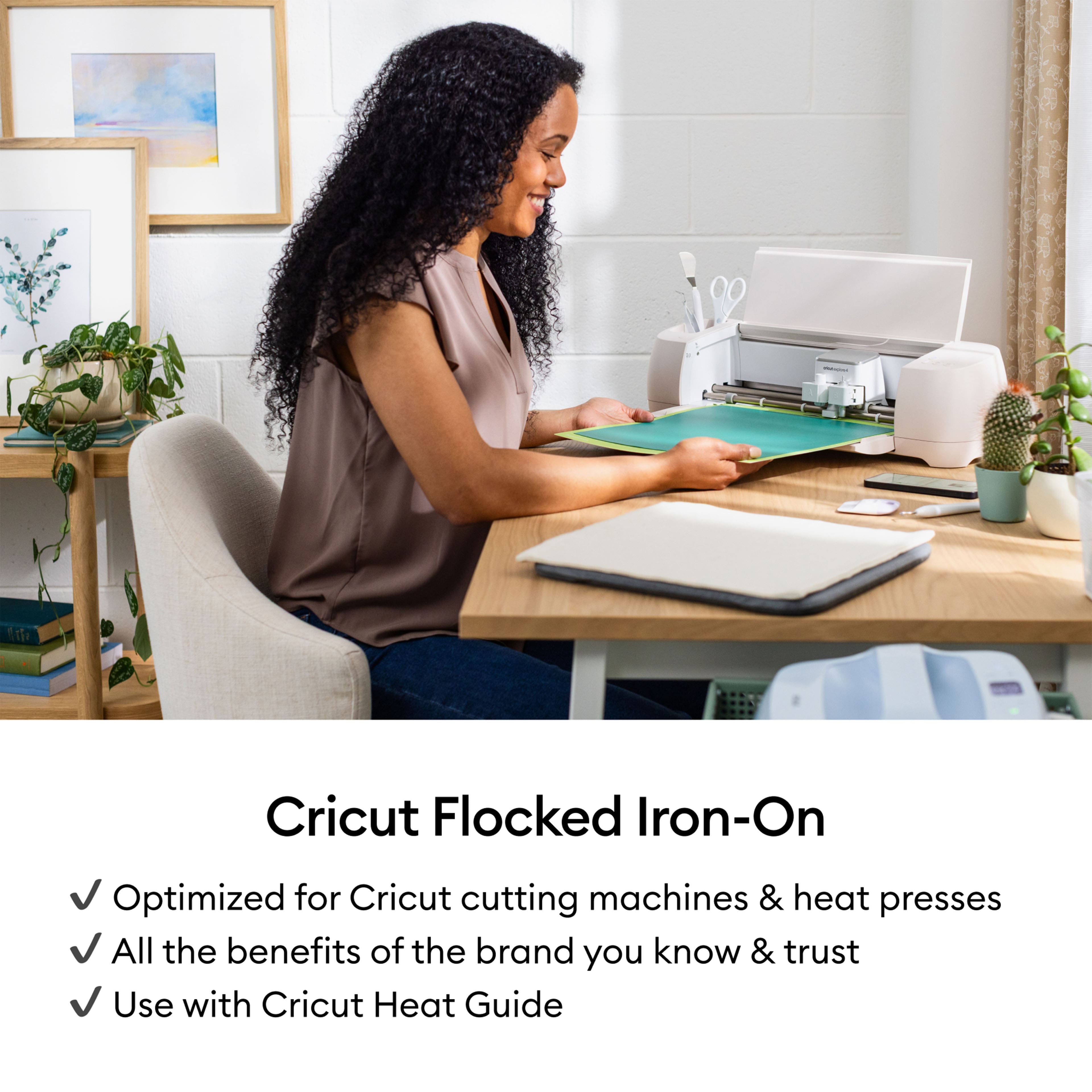 Cricut® Flocked Iron-On Heat Transfer Vinyl