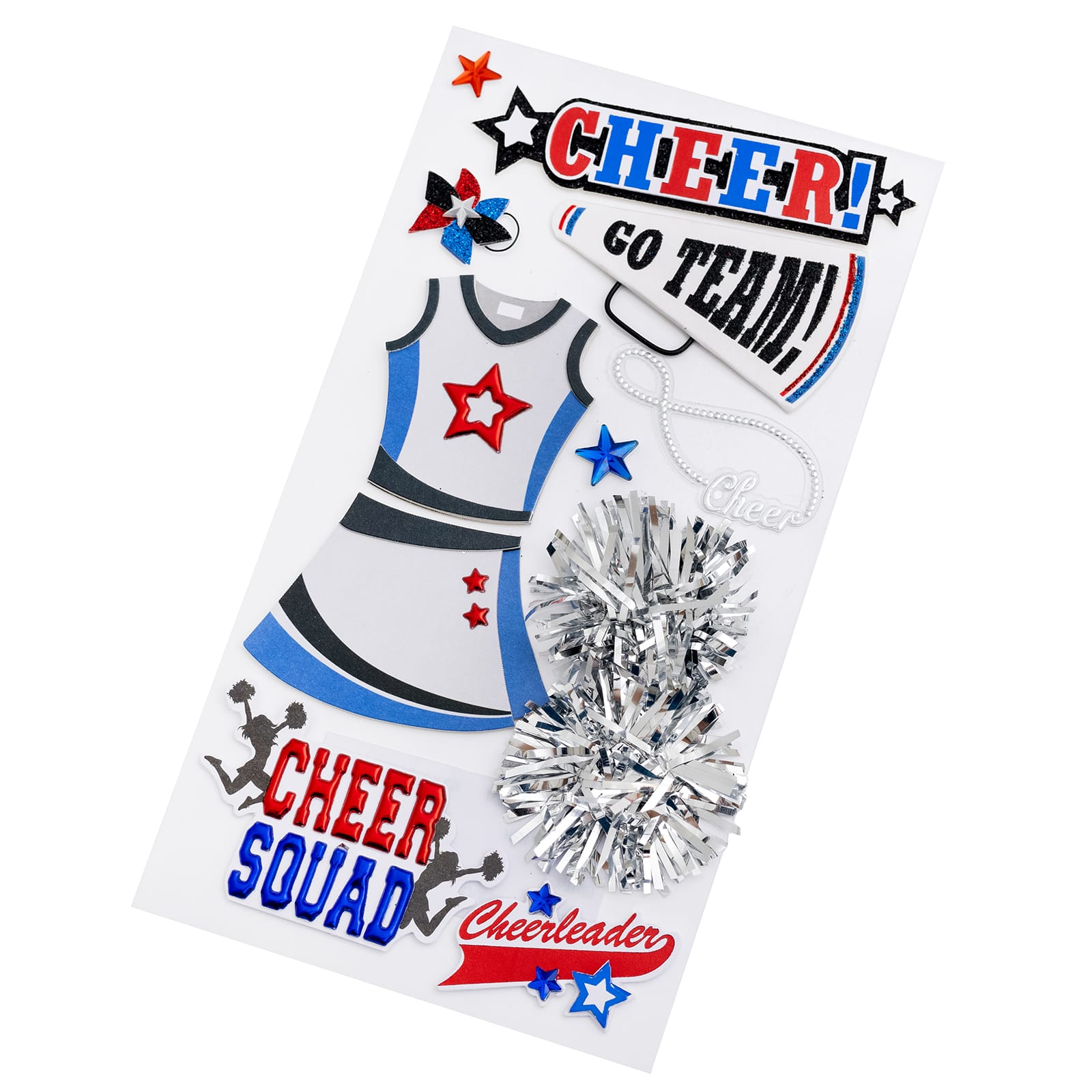 12 Pack: Cheerleading Stickers by Recollections™