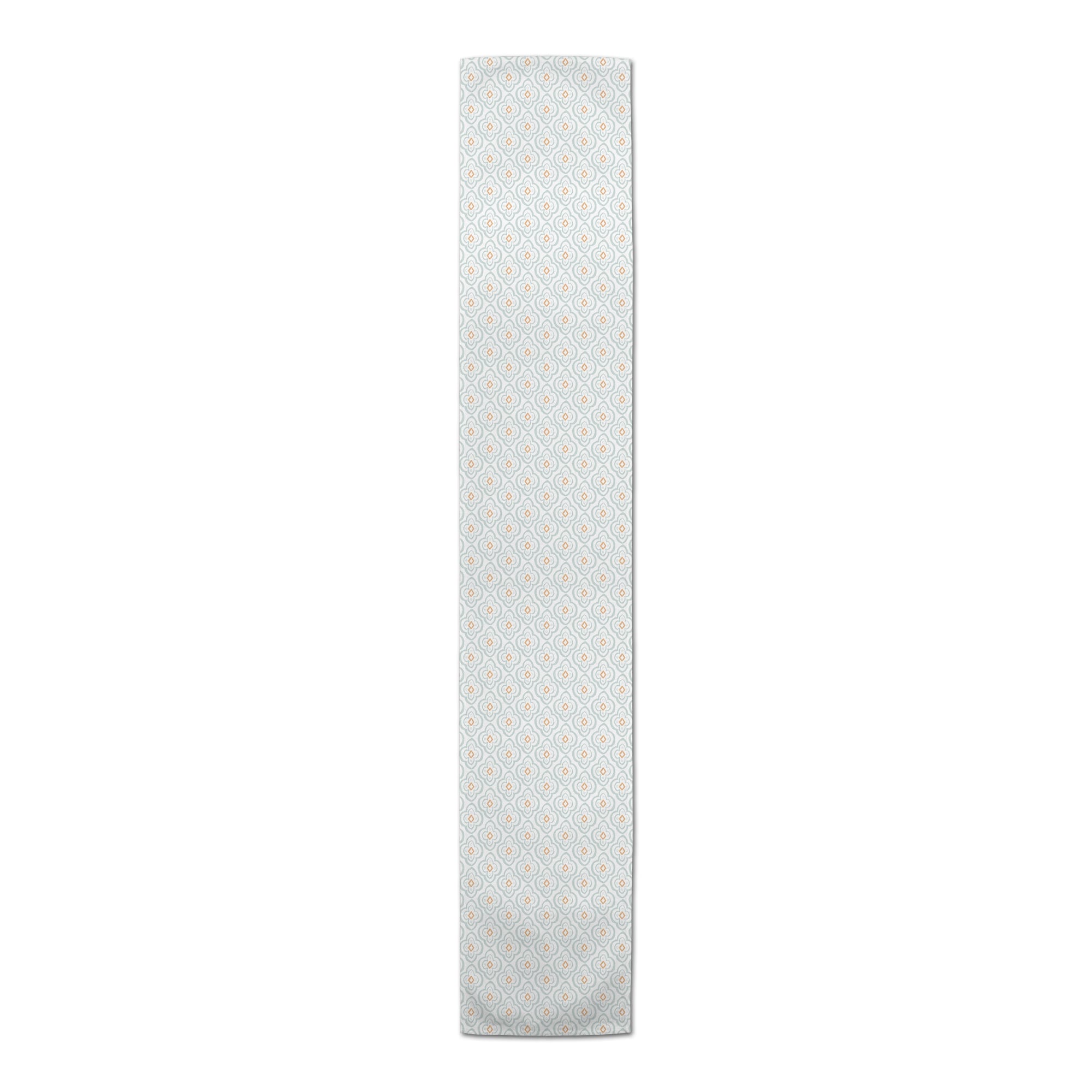 90" Quatre Print Cotton Twill Table Runner