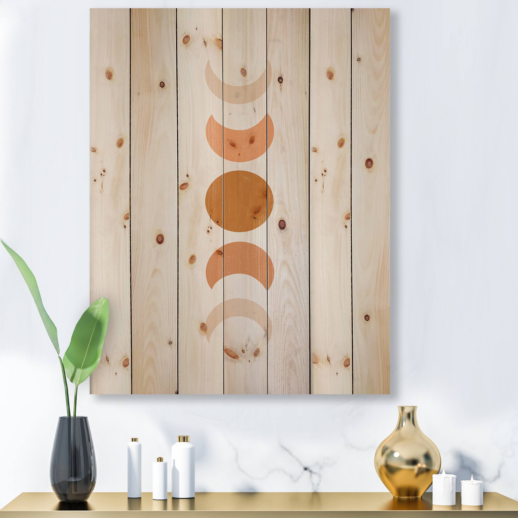 Designart - Minimalist Moon Phases