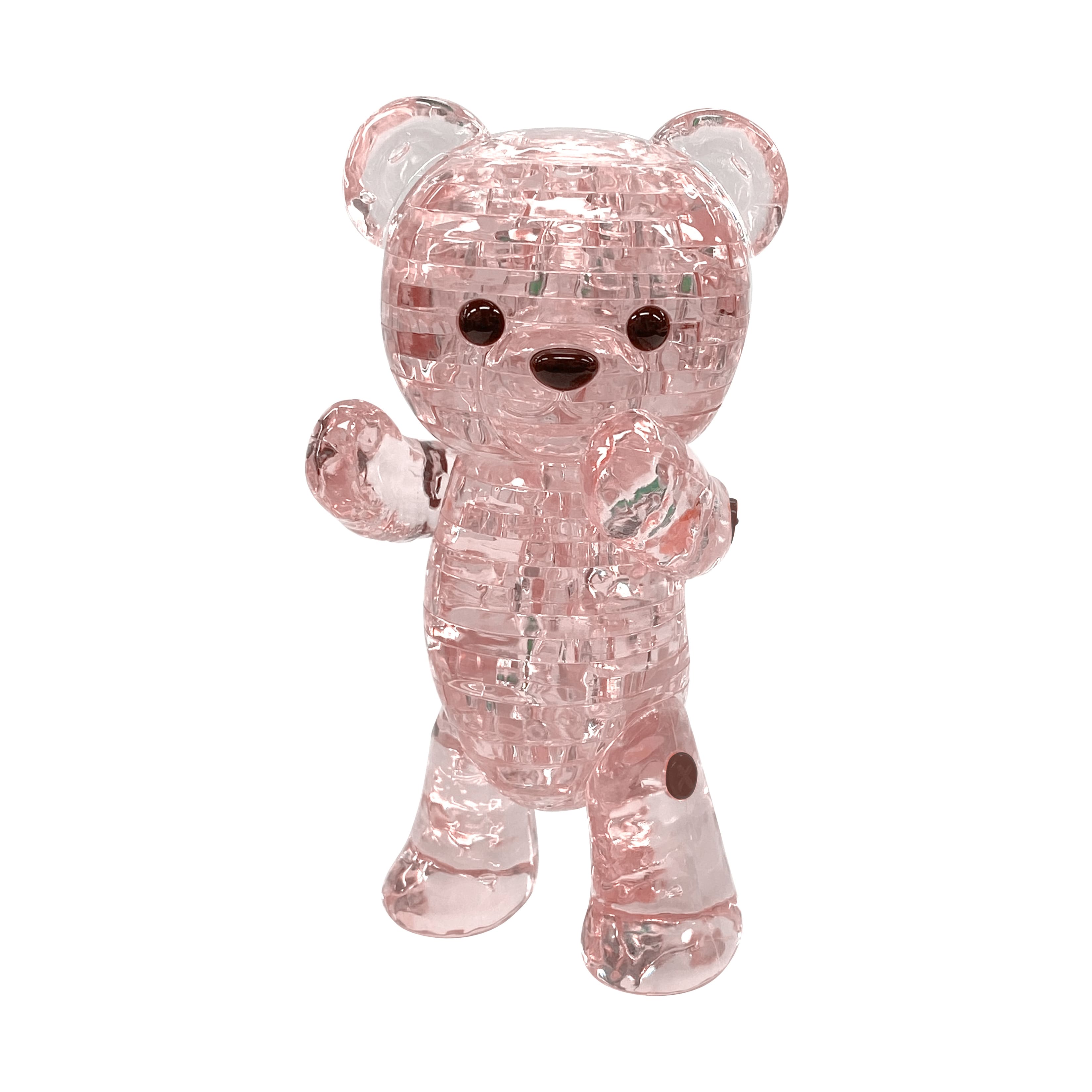 3D Crystal Puzzle - Moving Teddy Bear: 48 Pcs