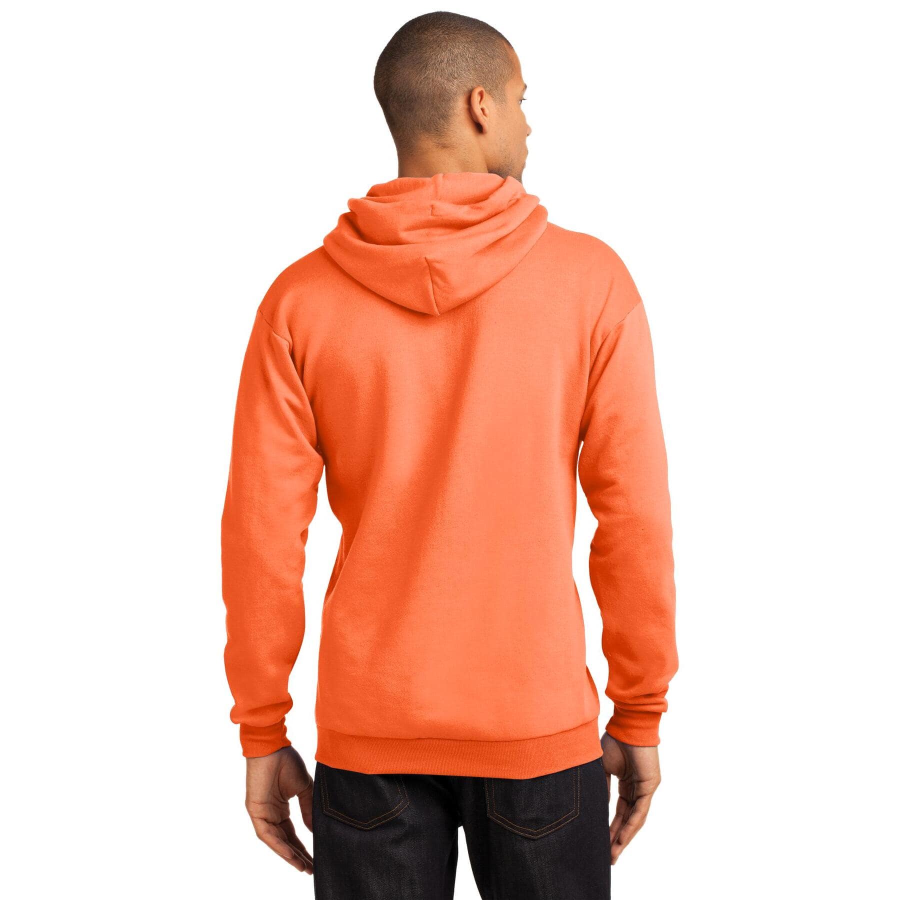 Port & Company® Neon Core Fleece Pullover Hooded Sweatshirt