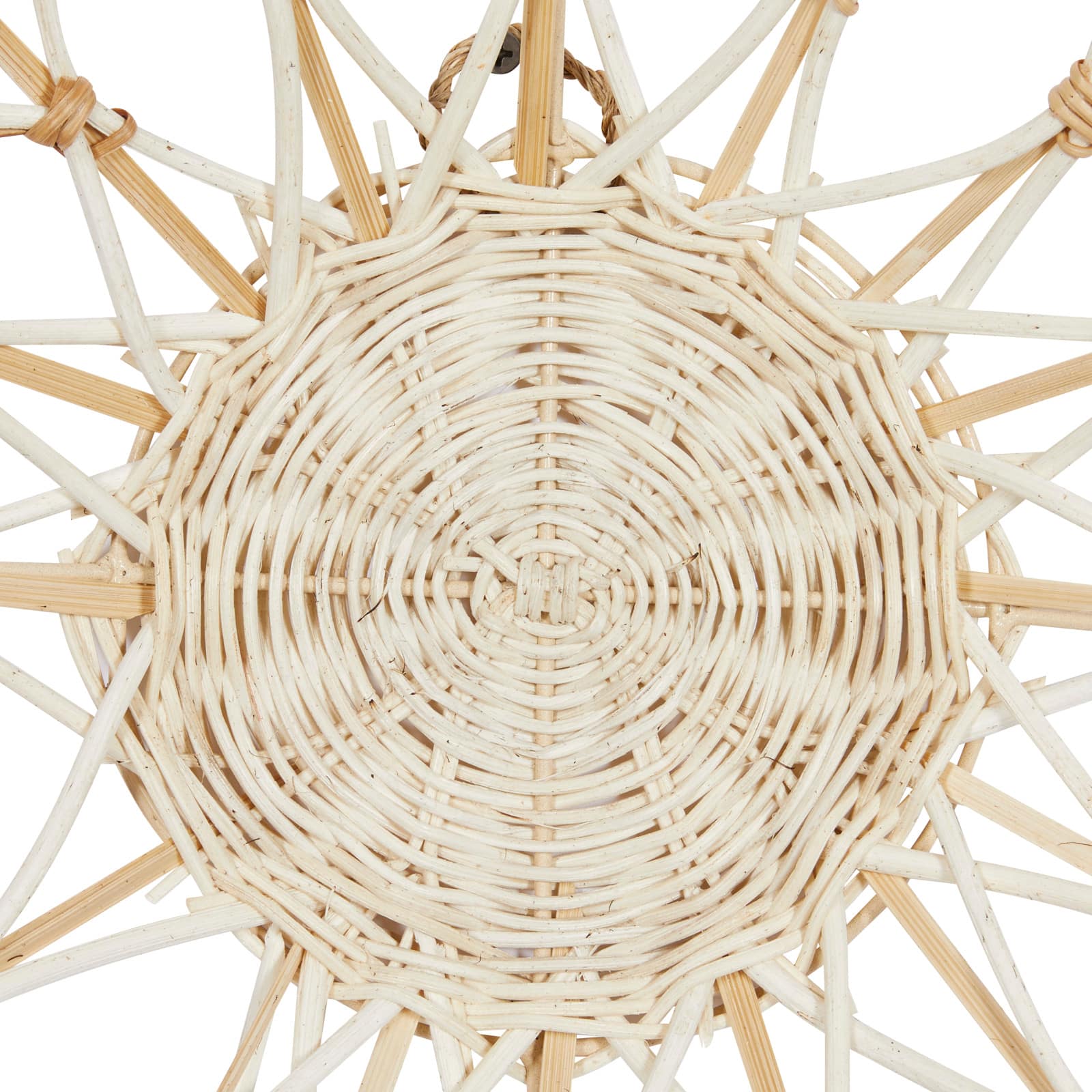 Set of 3 Brown Wood Coastal Style Abstract Wall Decor, 20", 24", 28"