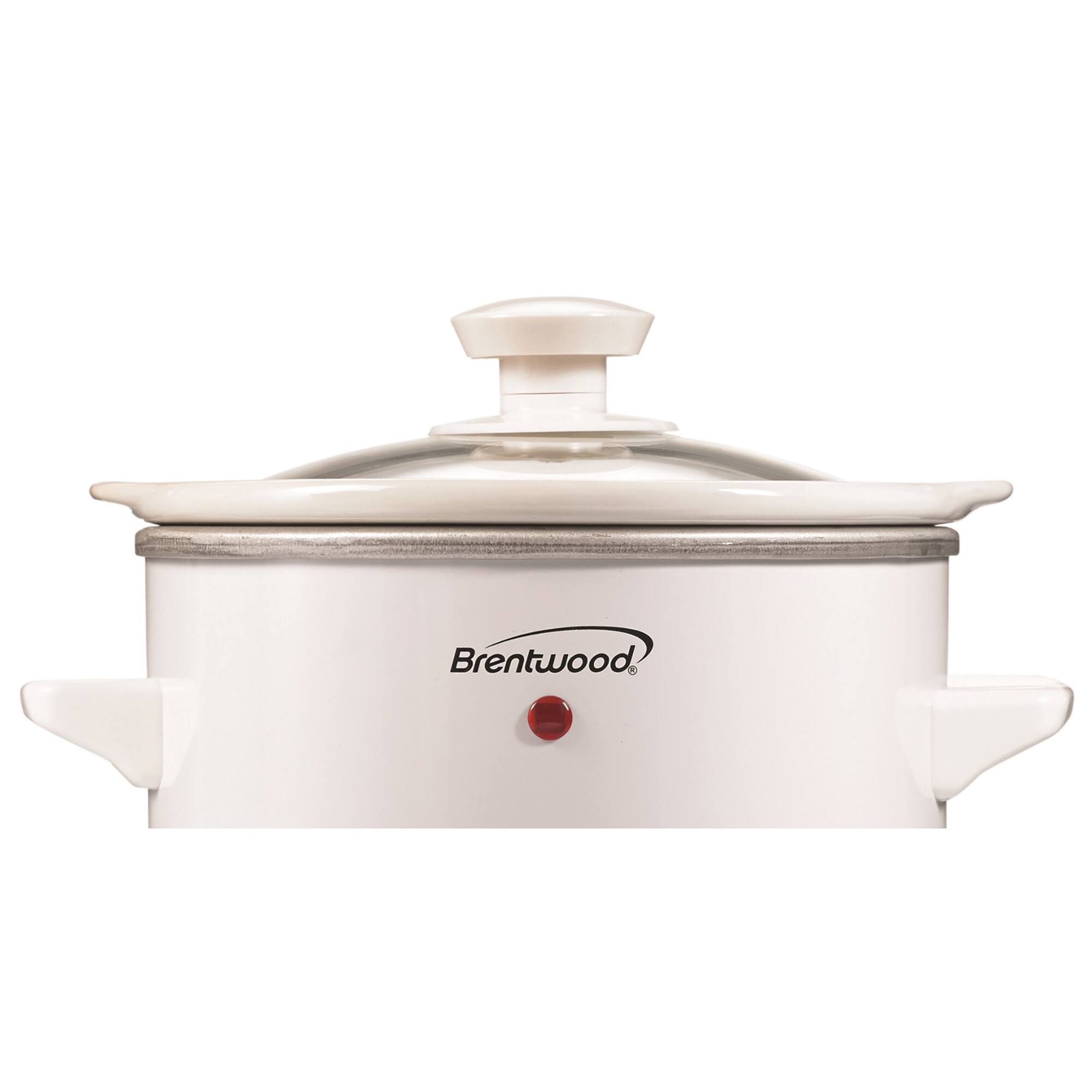 Brentwood 1.5qt. White Slow Cooker