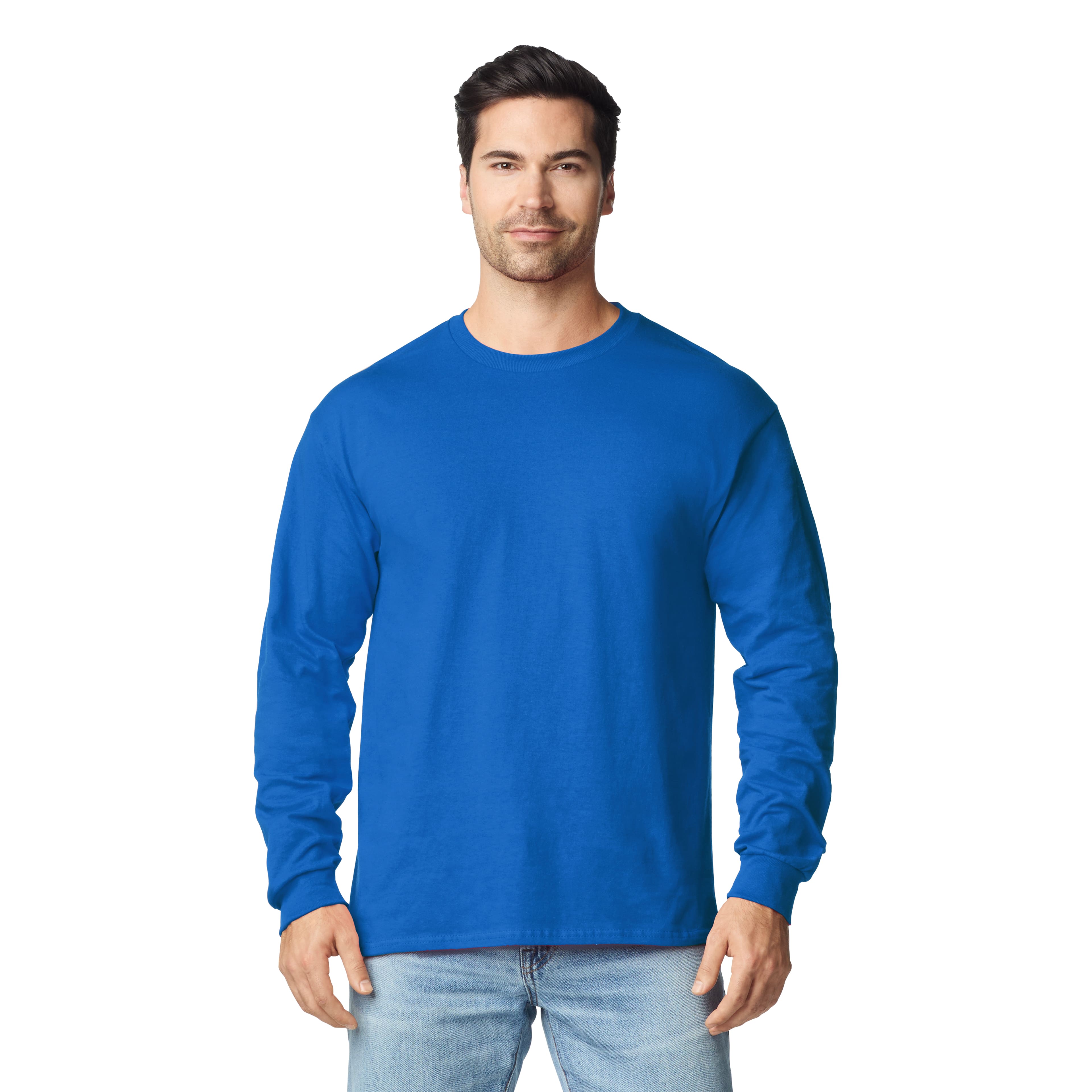 12 Pack: Gildan® Long Sleeve Crew Neck Adult T-Shirt