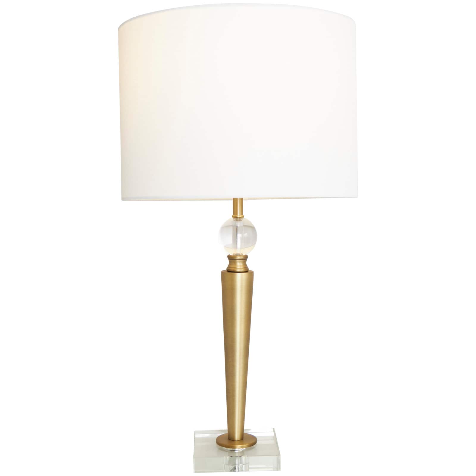 2ft. Gold Metal Inverted Cone Shaped Accent Lamp