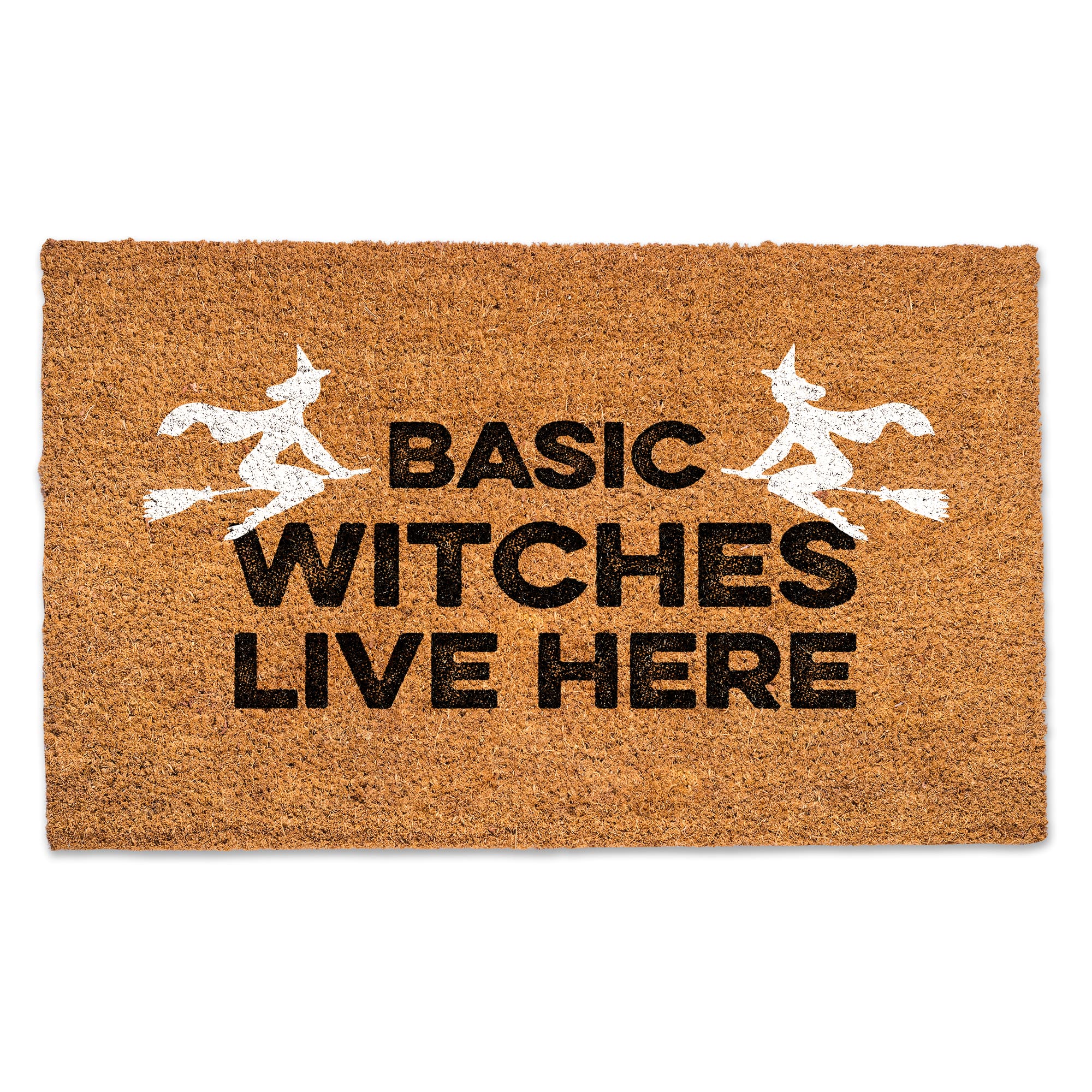 Basic Witches Live Here Doormat