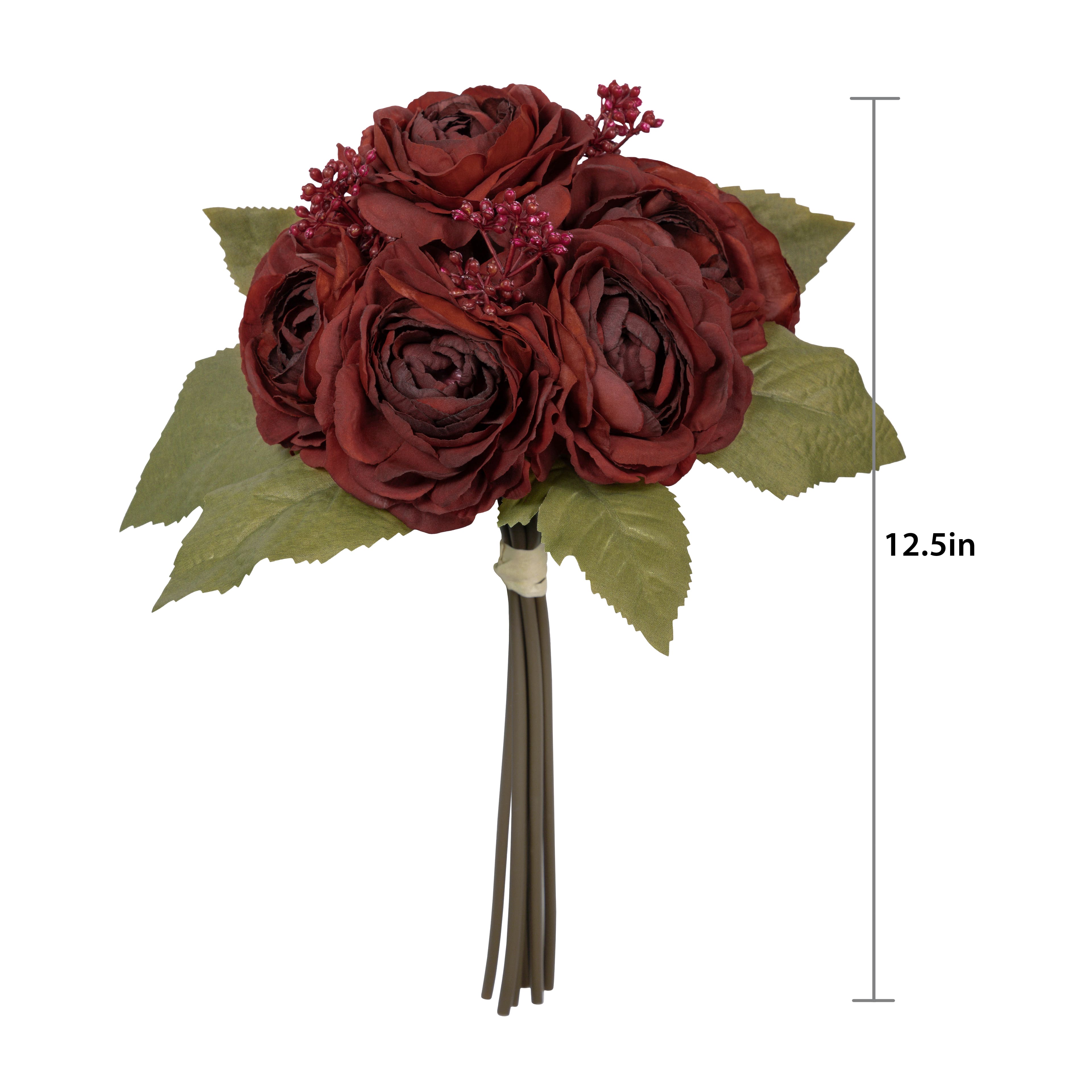 12" Mauve Ranunculus Real Touch Bundle by Ashland®
