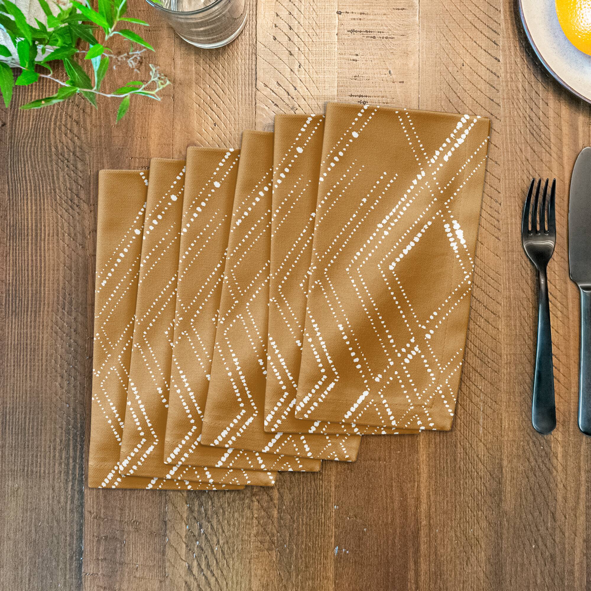 Diamond Cotton Twill Napkin