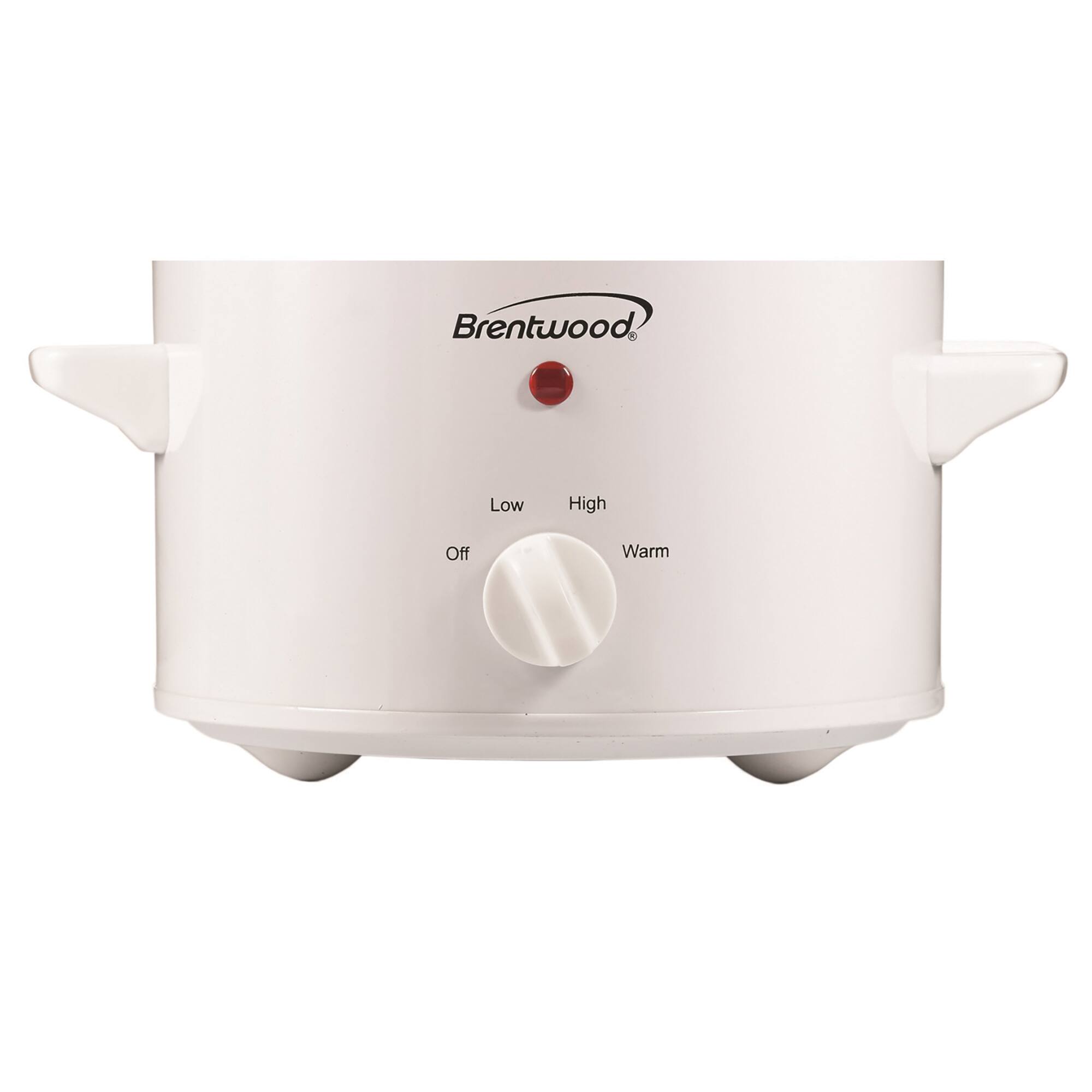 Brentwood 1.5qt. White Slow Cooker