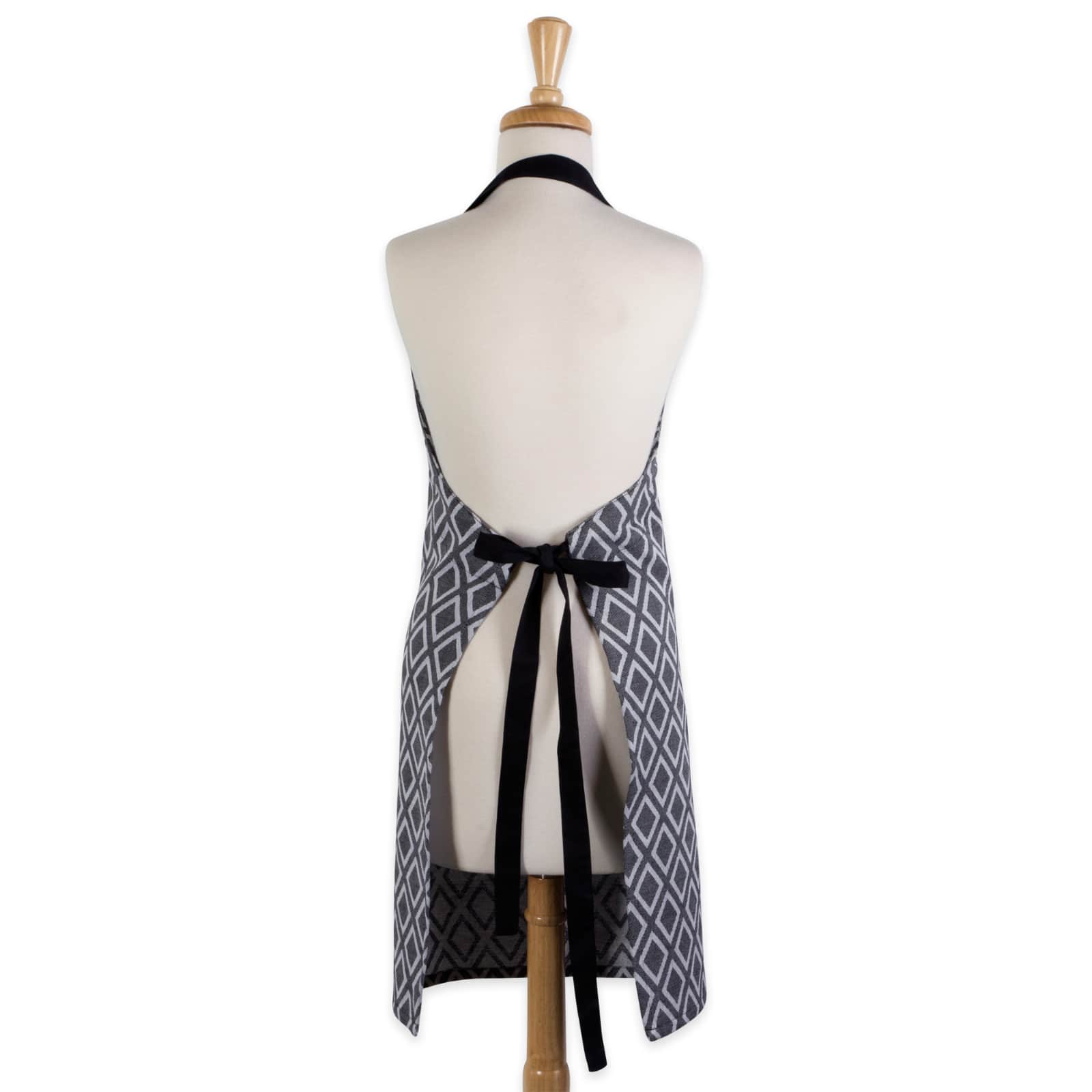 Black & White Diamond Chef Apron