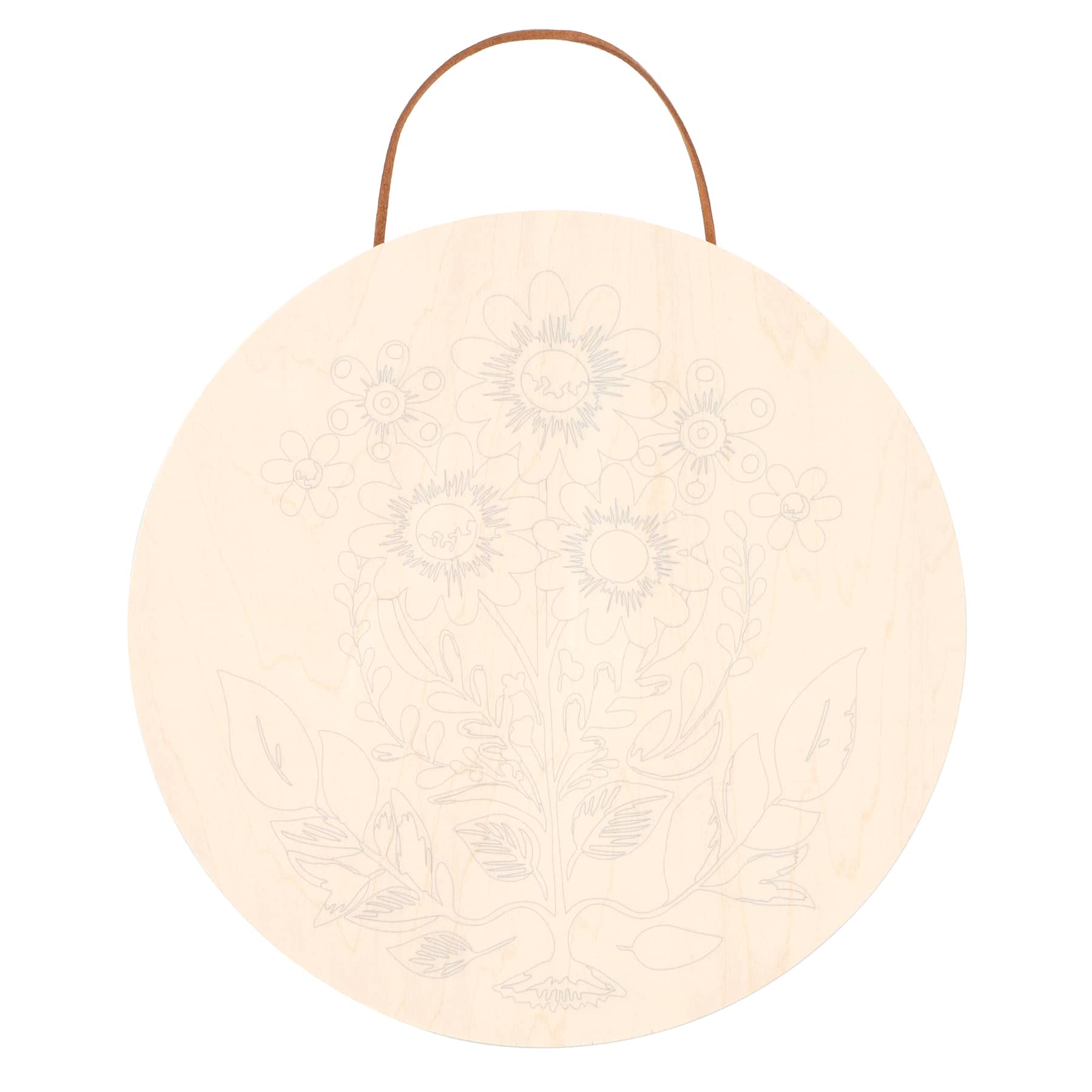Folk Art Paint-by-Number Plywood Surface Kit by Artist's Loft®