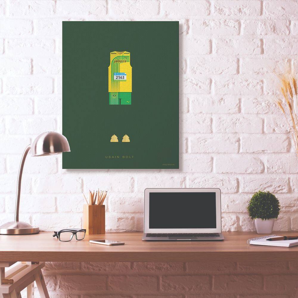 Stupell Industries Usain Bolt Fashion Design Wall Accent
