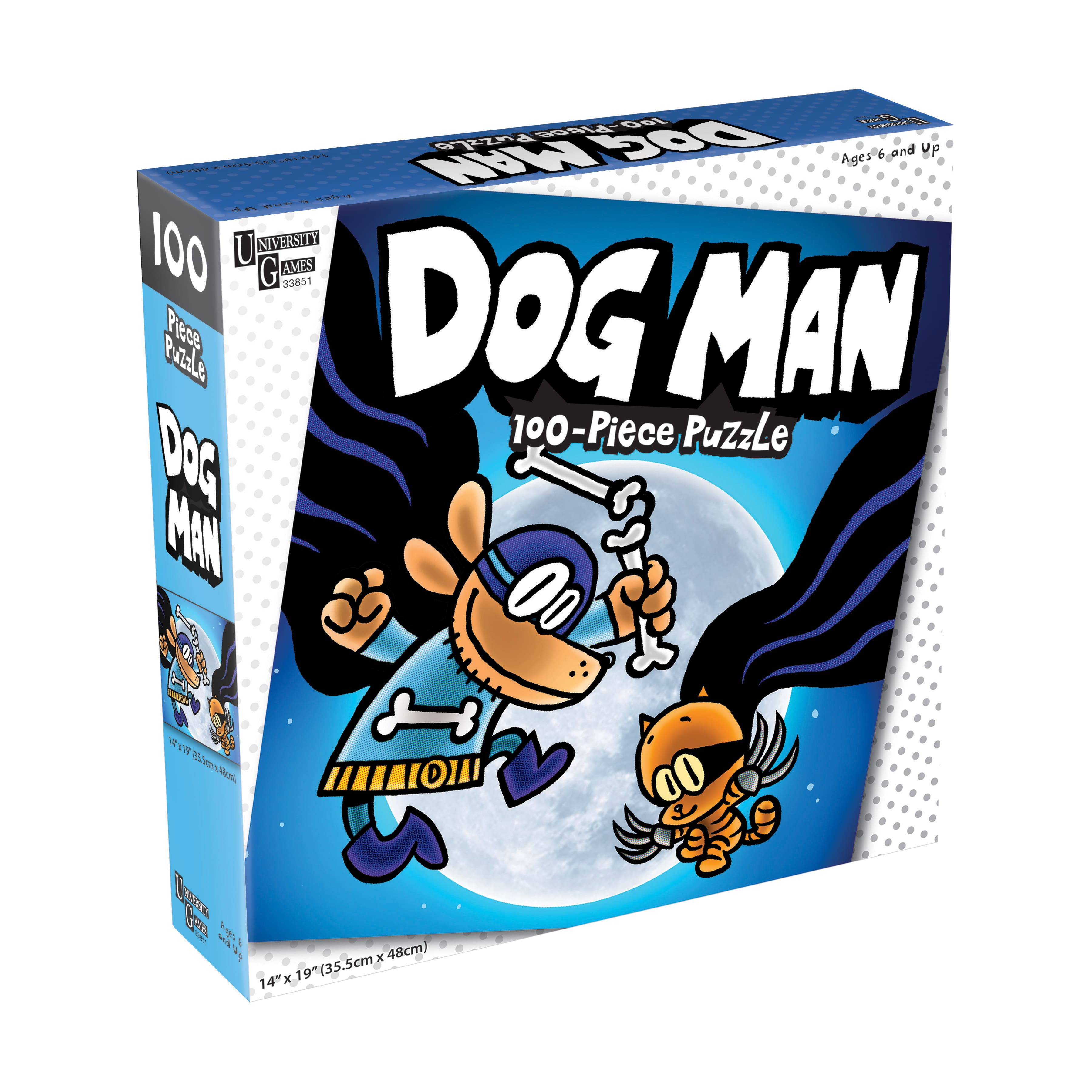 Dog Man & Cat Kid 100 Piece Jigsaw Puzzle