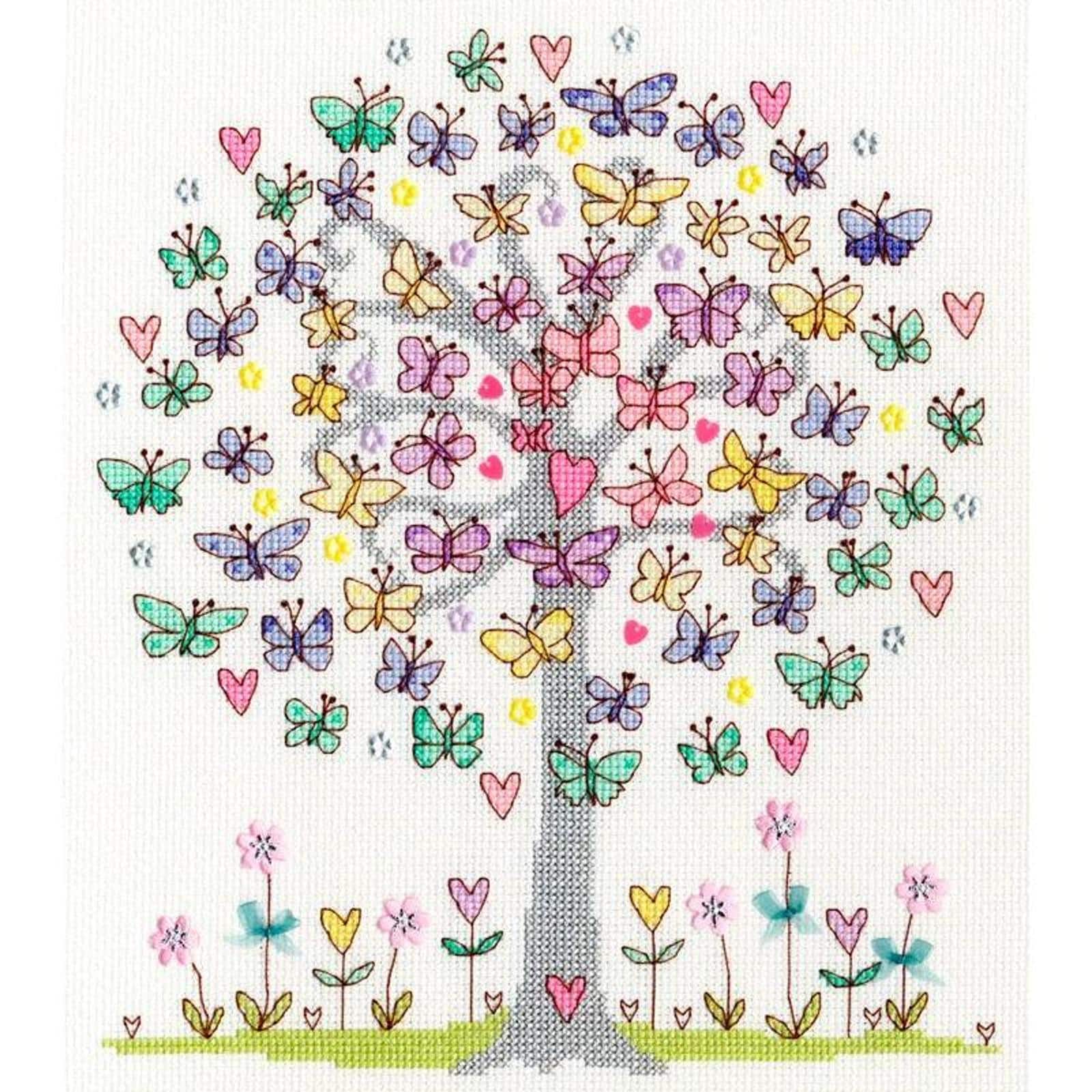 Bothy Threads Counted Cross Stitch Kit Love Spring XKA10