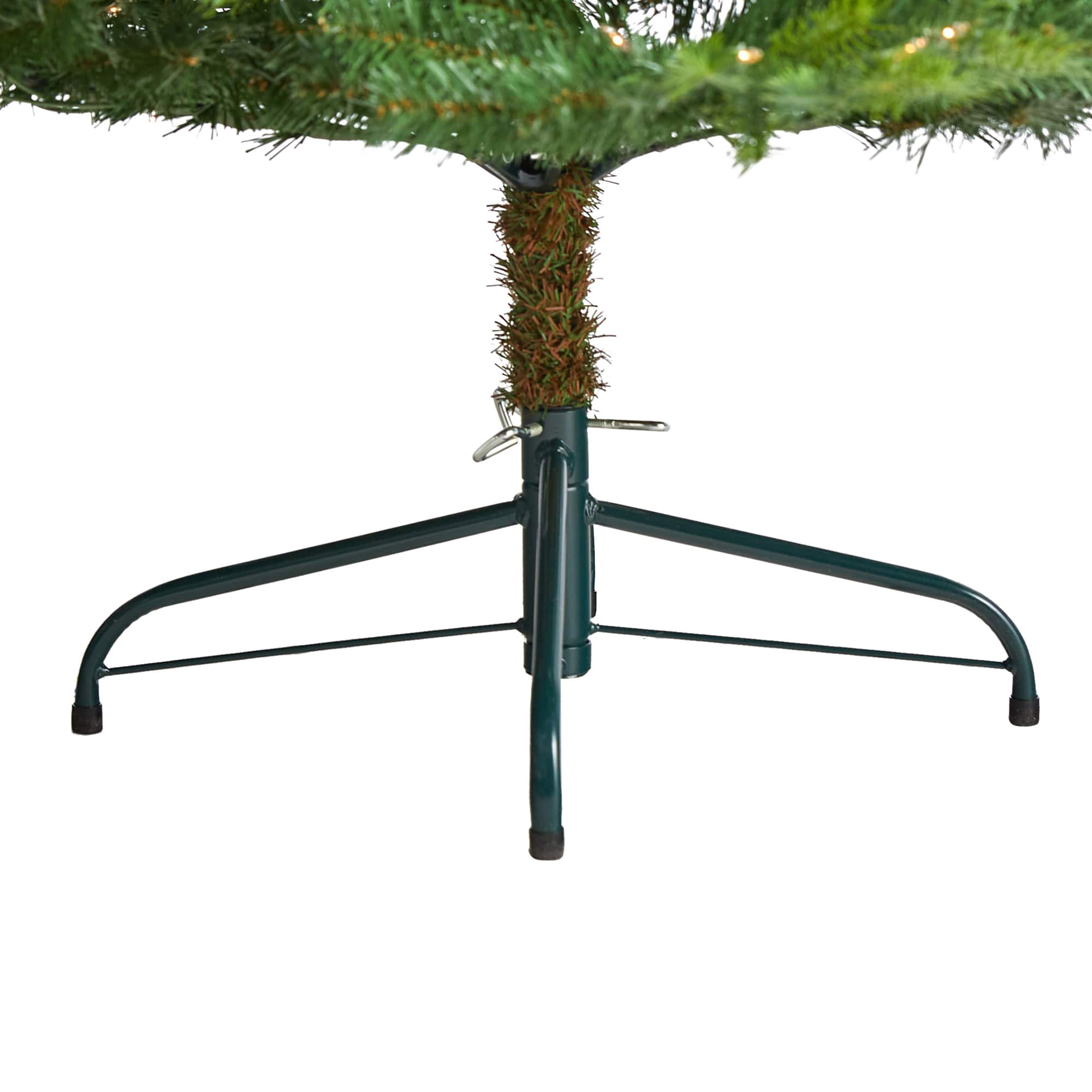 6ft. Pre-Lit North Carolina Spruce Artificial Christmas Tree, Clear LED Lights