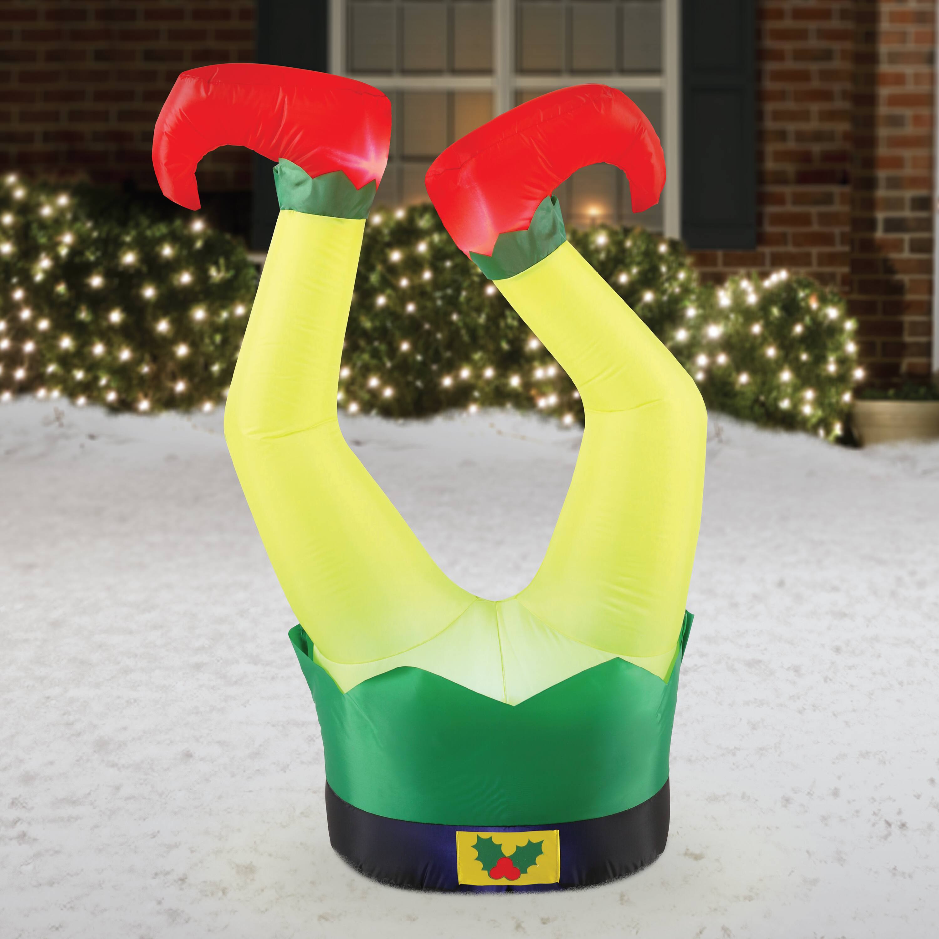 3.5ft. Inflatable Elf Legs