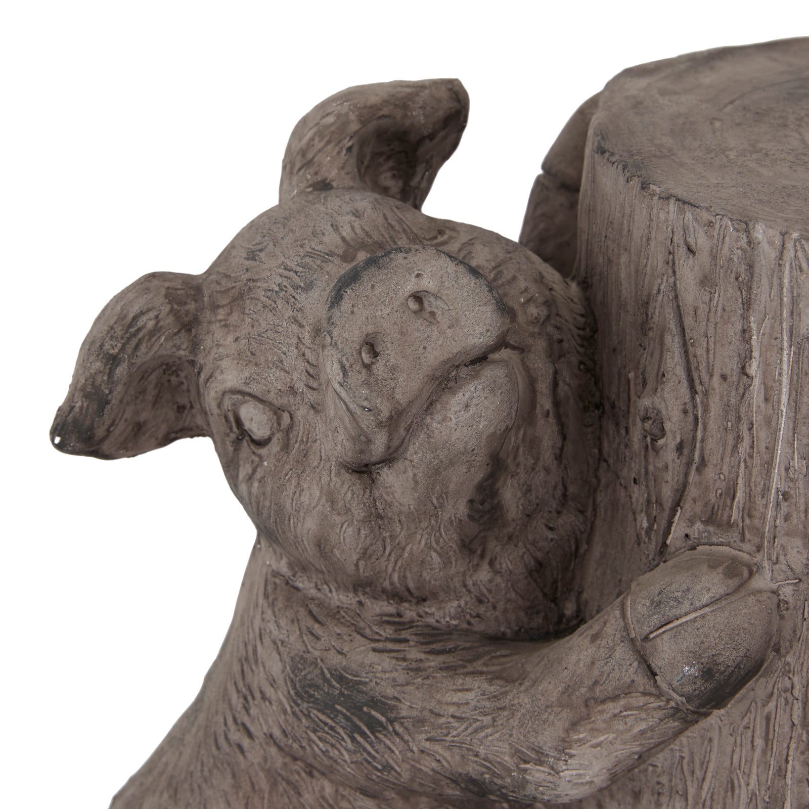 Brown MGO Modern Farmhouse Garden Sculpture, 16" x 16" x 10"