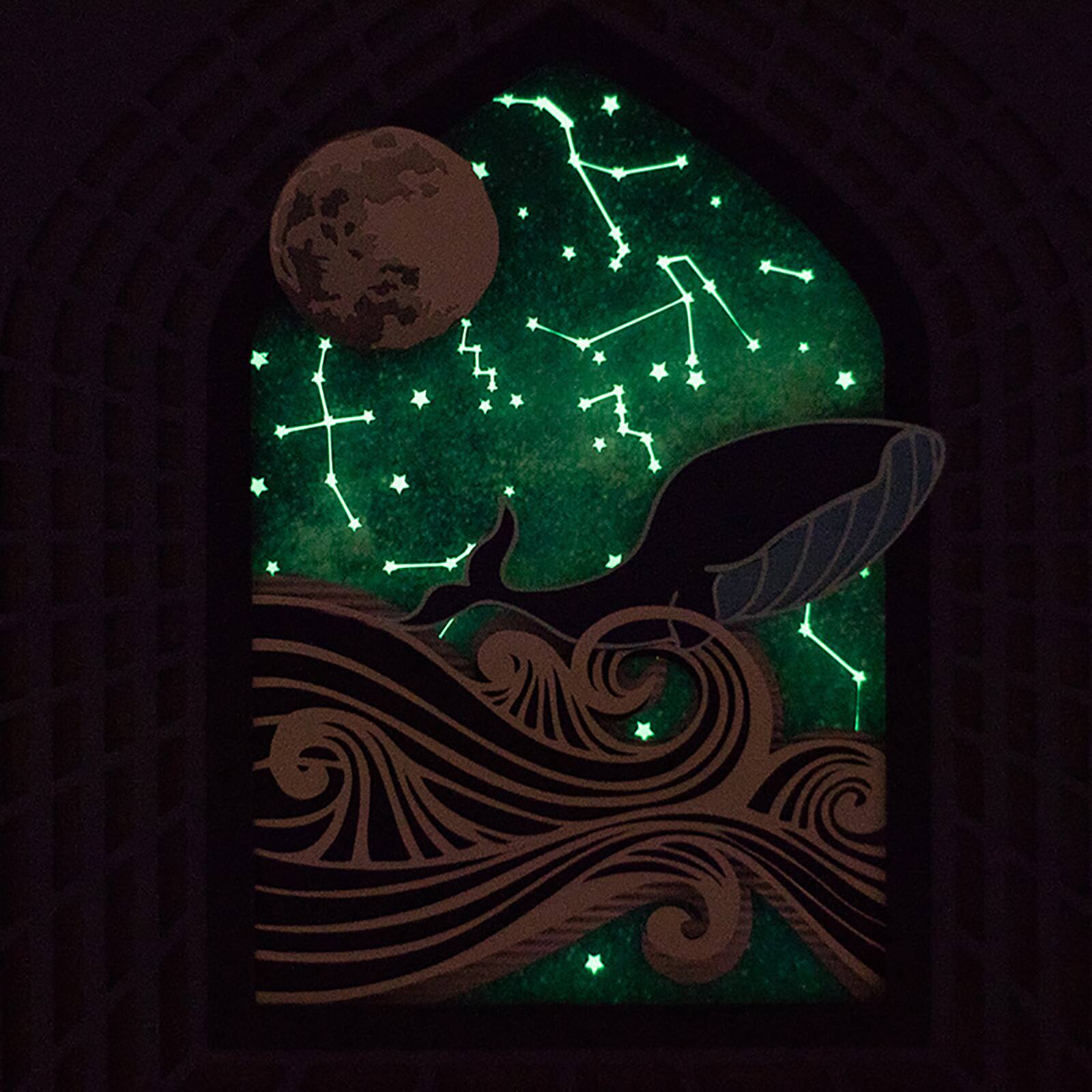 Silhouette® Glow-in-the-Dark Sticker Sheets, 2ct.