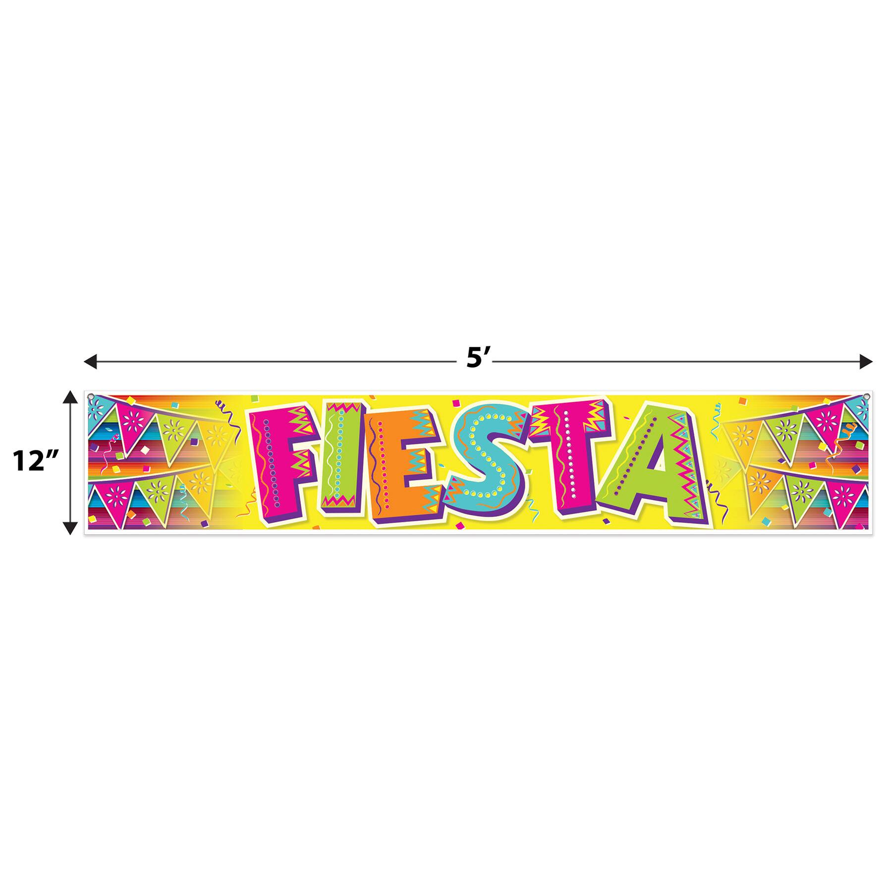 Beistle 5ft. Fiesta Banner