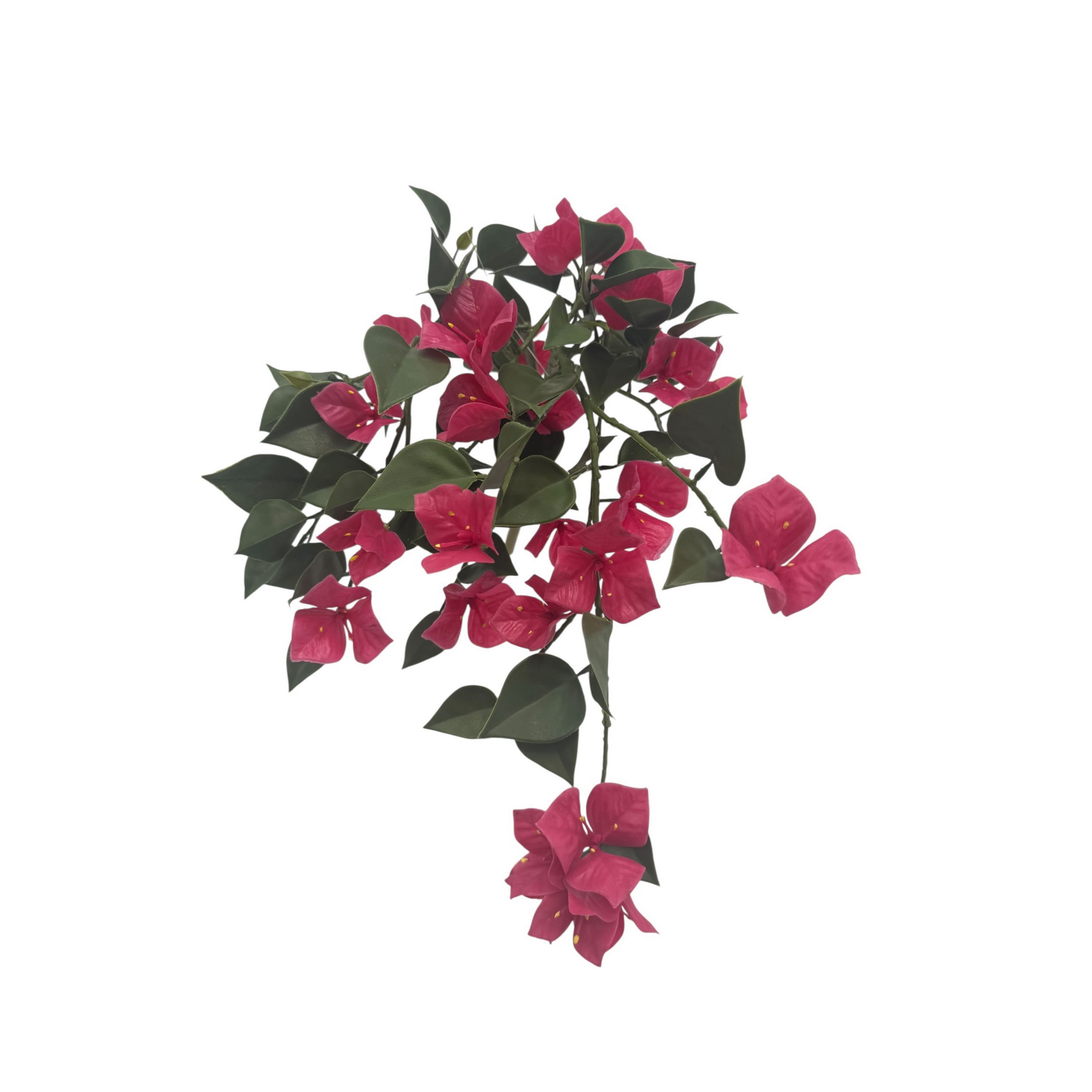 25" Pink Bougainvillea UV Hanging Bush by Ashland®