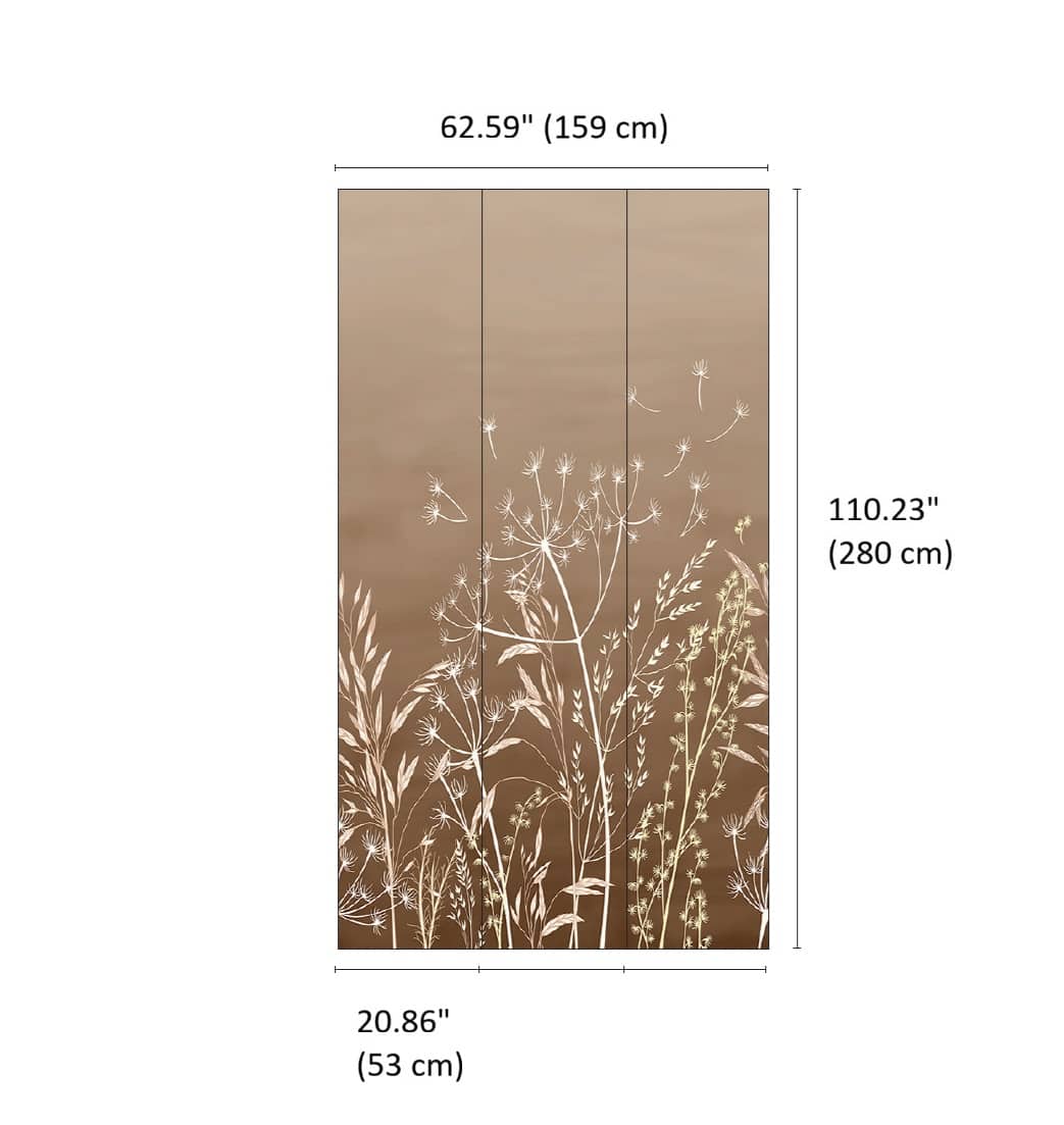 Designs Direct Dandelion Drift Wall Mural
