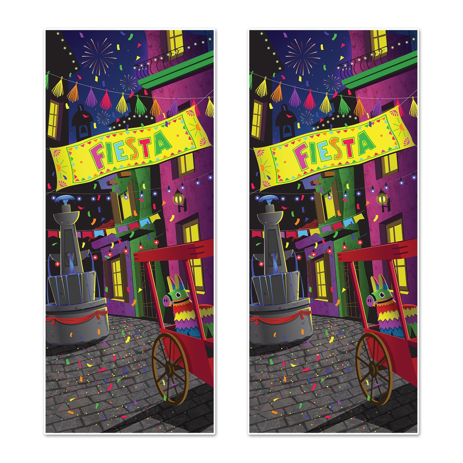 Beistle 6ft. x 30" Fiesta Door Cover Packs, 2ct.