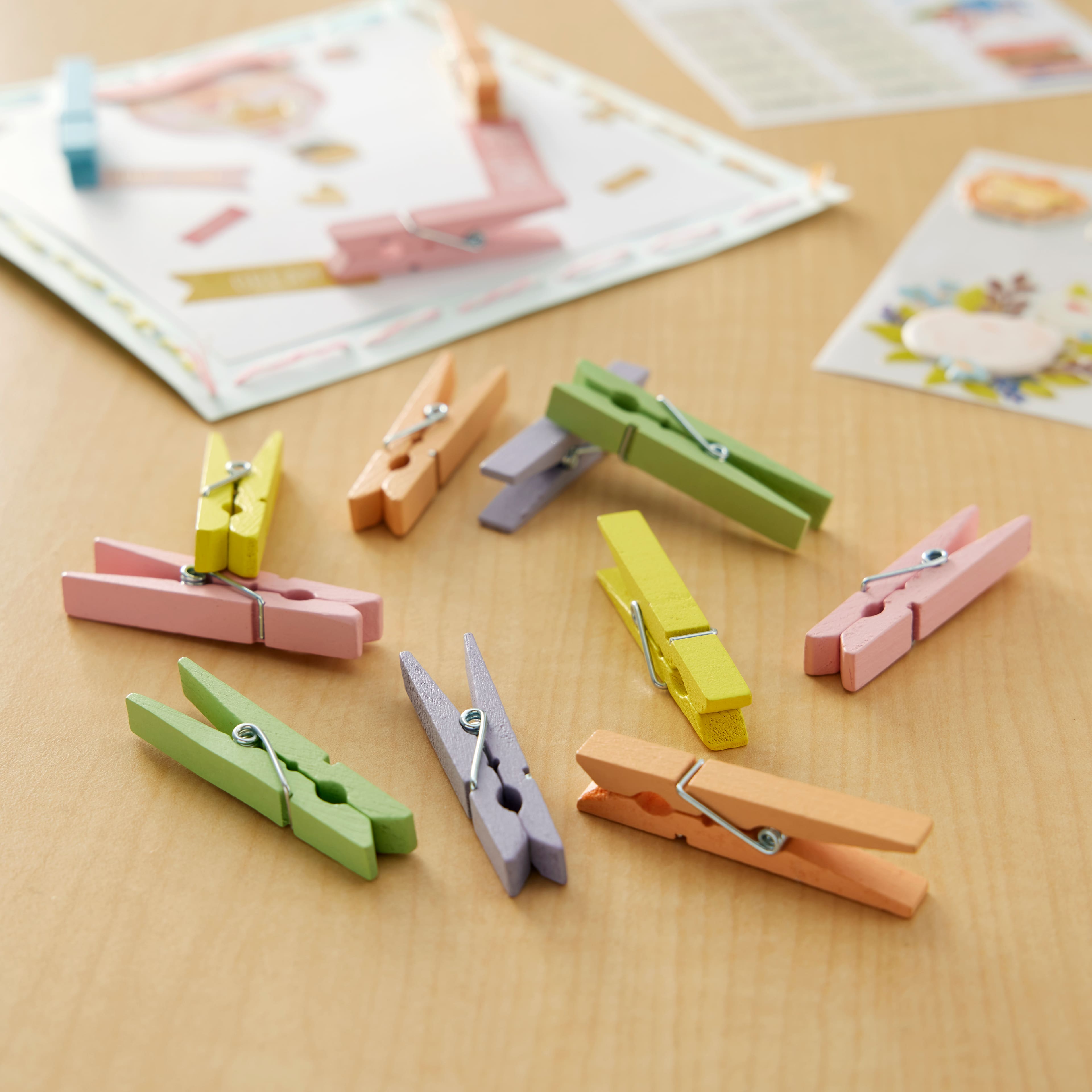 Medium Pastel Clothespins by Recollections™
