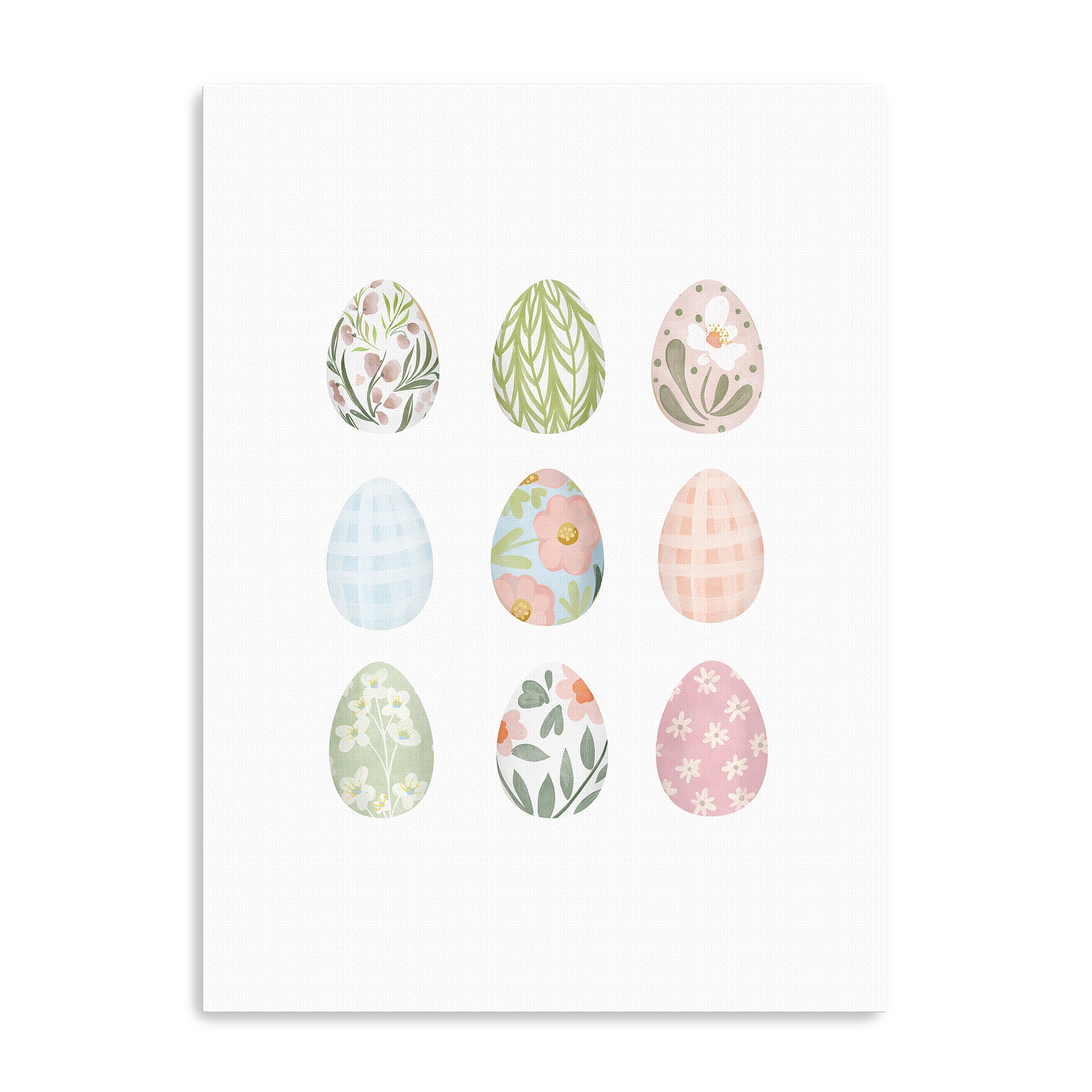 Lumaprints Easter Eggs Canvas Giclée Art