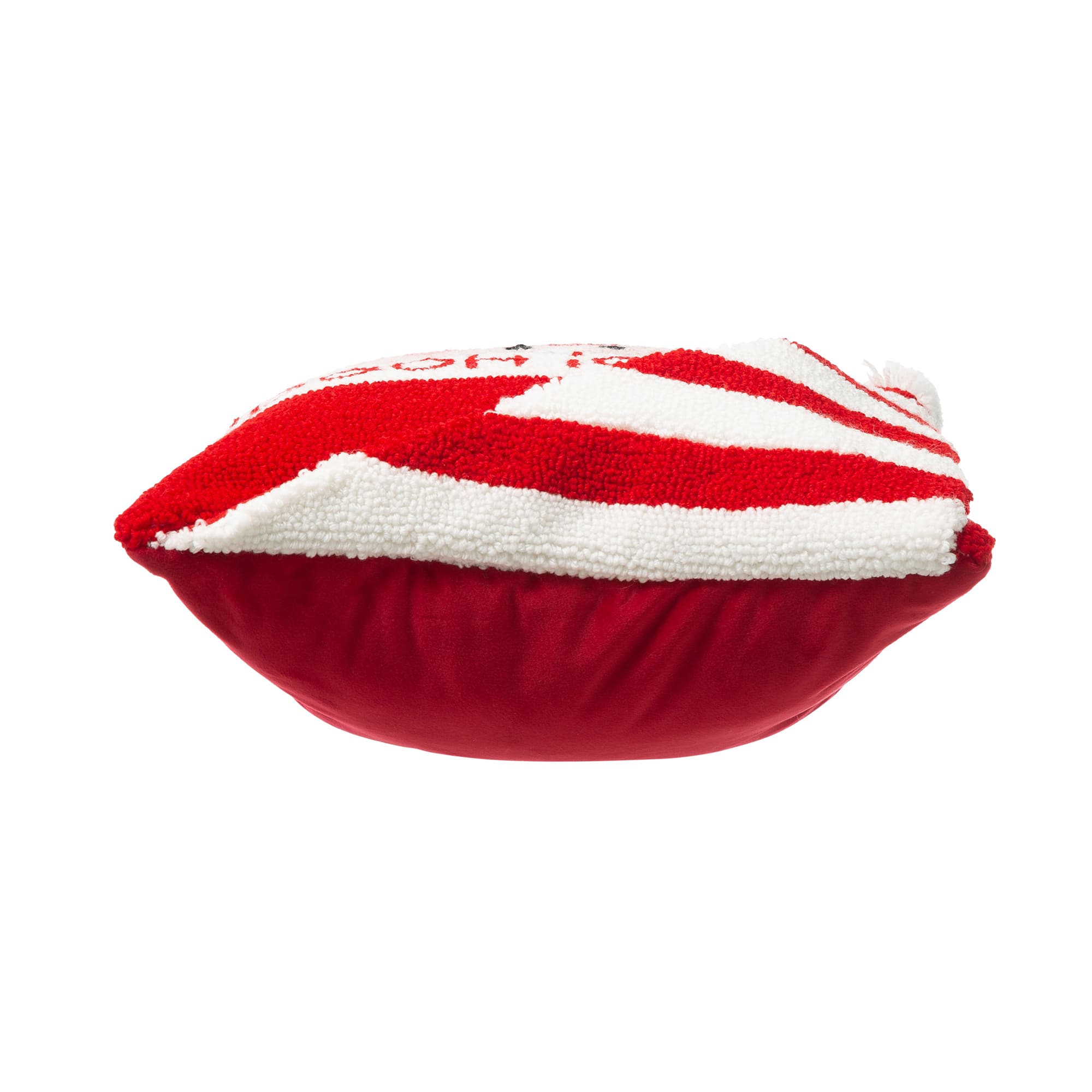 Glitzhome® Hooked 3D Santa Throw Pillow Set