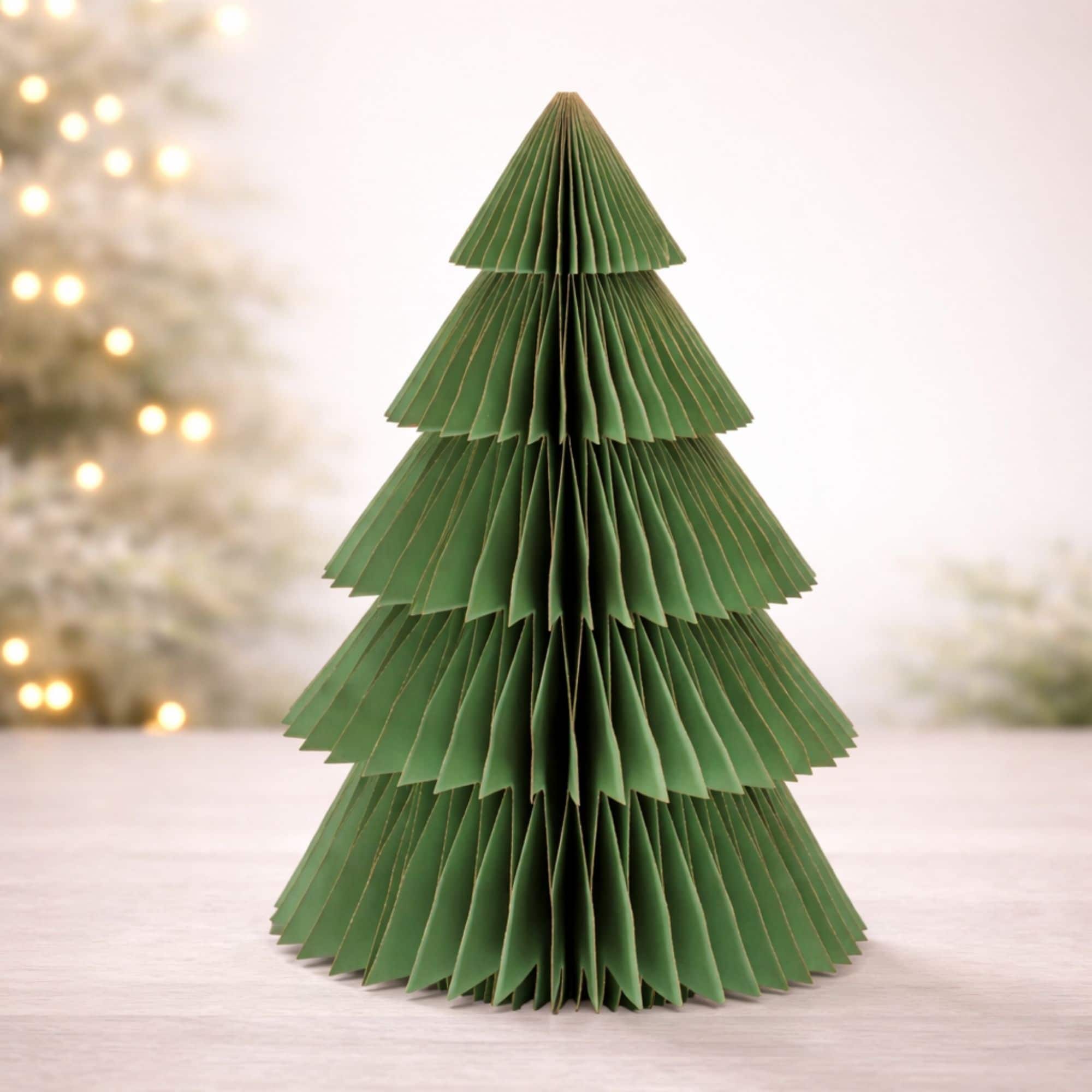 Melrose 16.5" Layered Paper Tree Décor