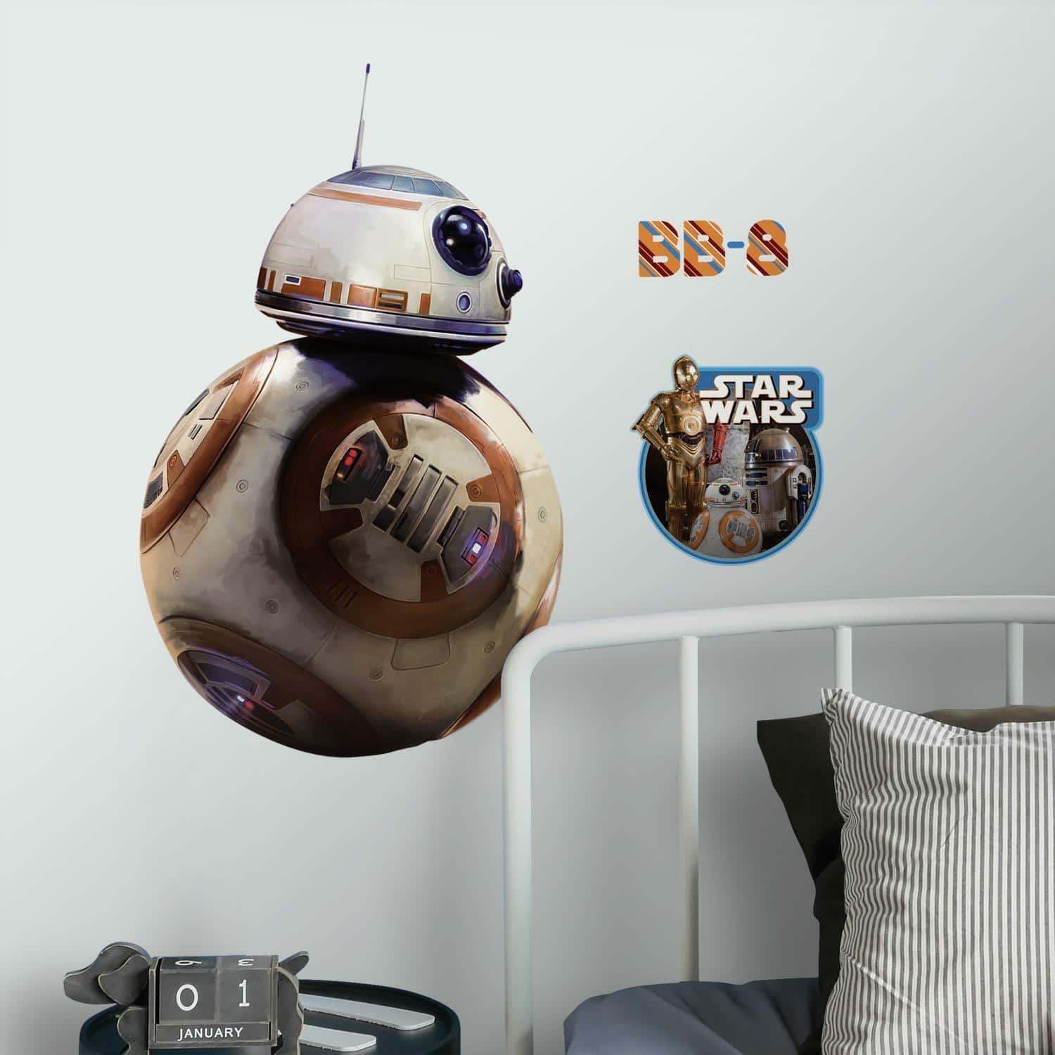 RoomMates Star Wars Episode VII BB-8 Peel & Stick Giant Decal
