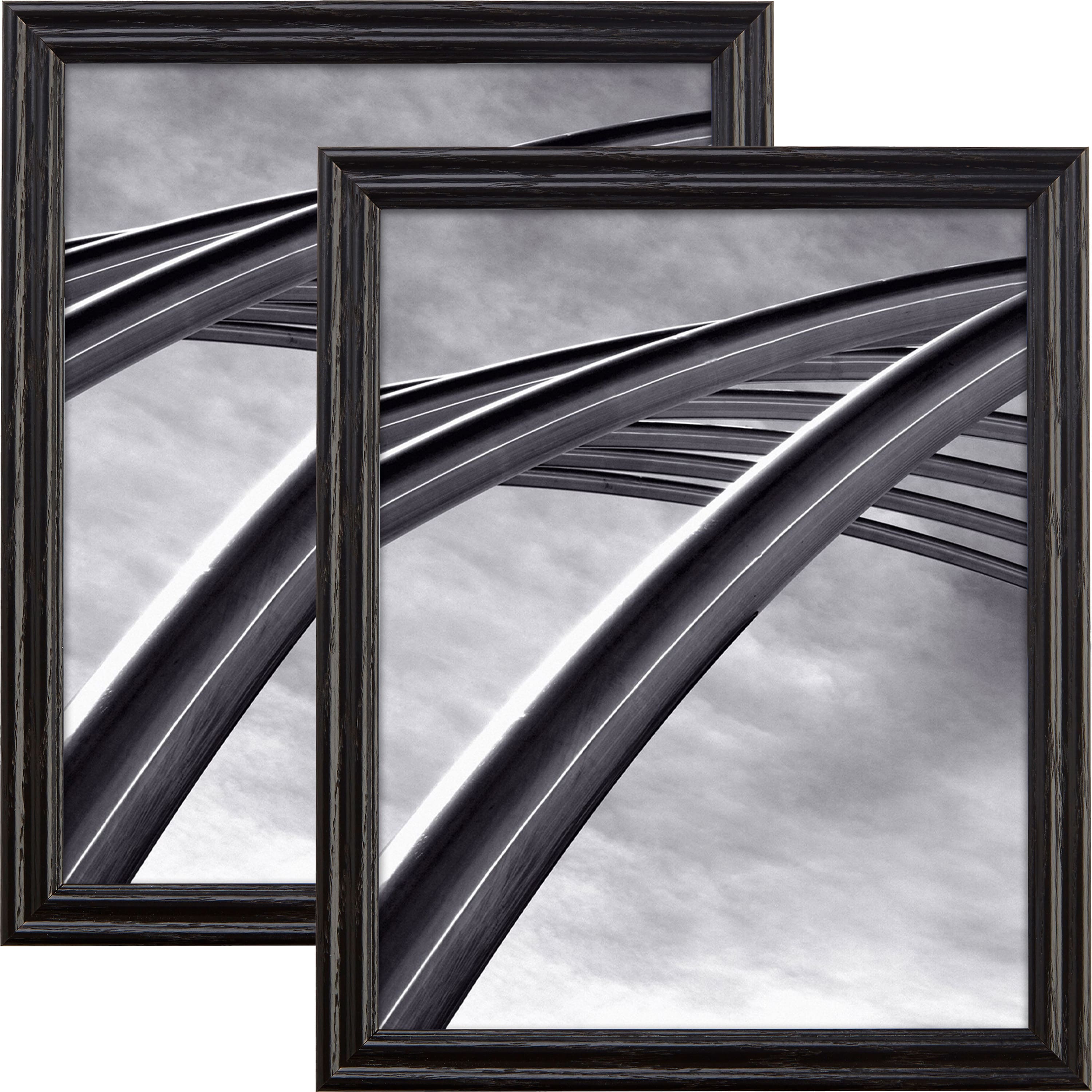 2 Pack: Craig Frames Wiltshire 200 Ebony Picture Frame