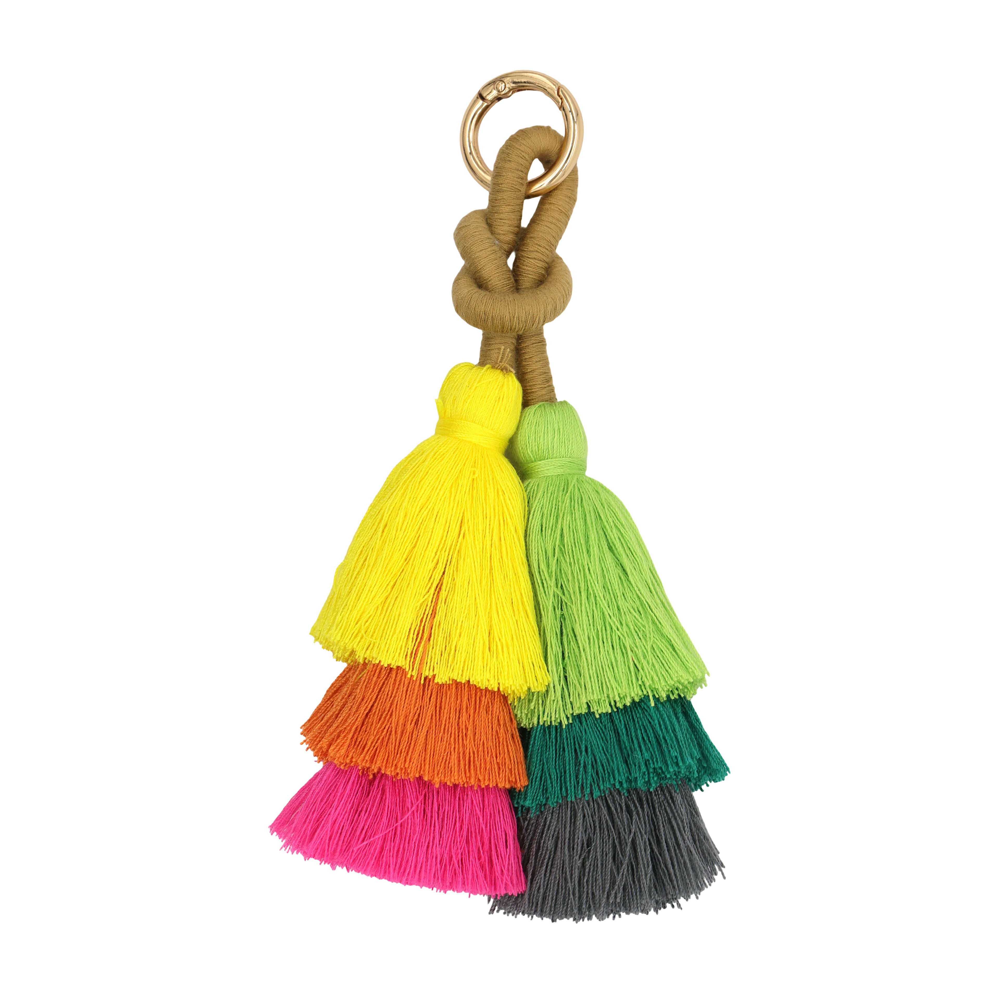 Summer Bright Tassels Bag Charm by Make Market®