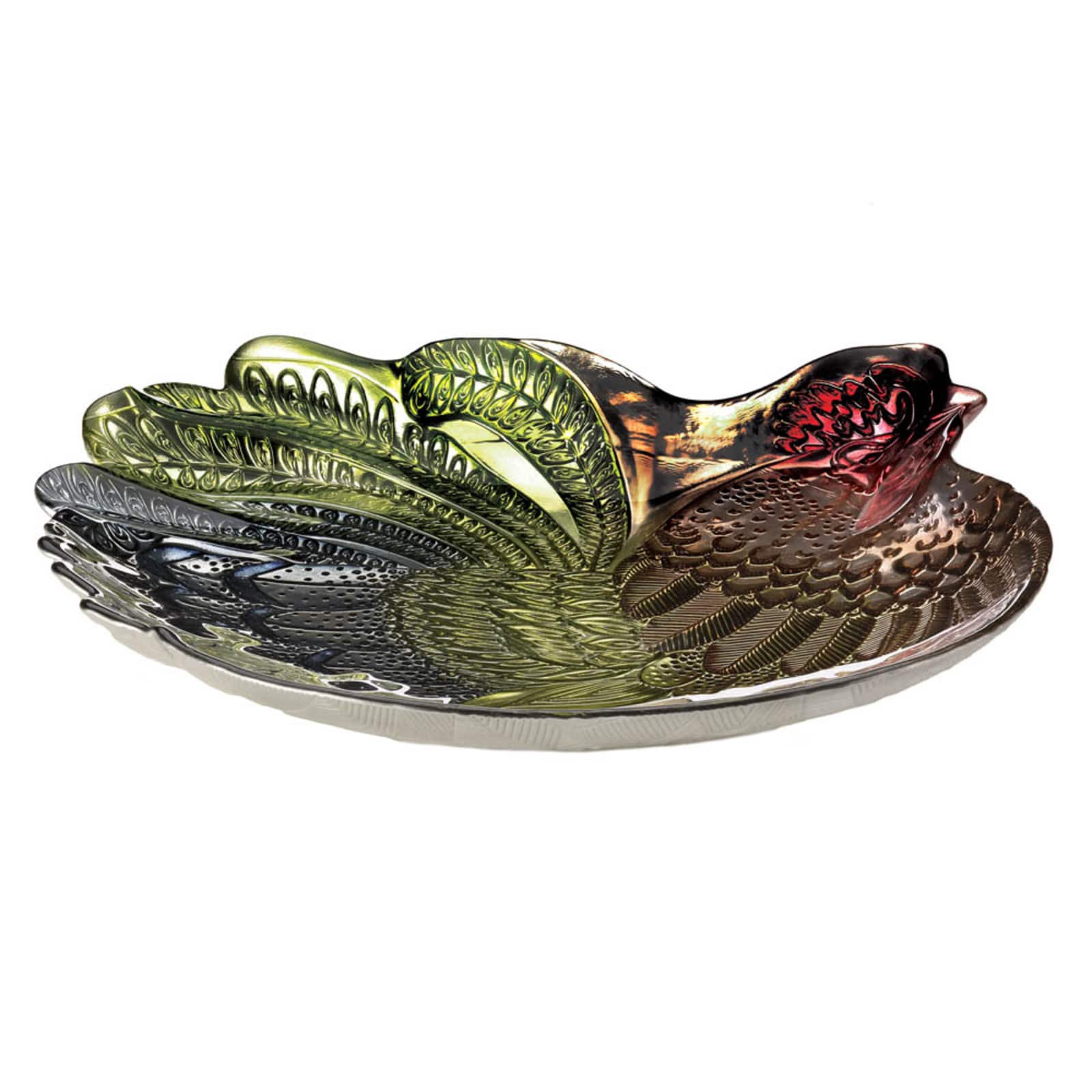 Rooster Decorative Plate 16.75" x 15" x 2