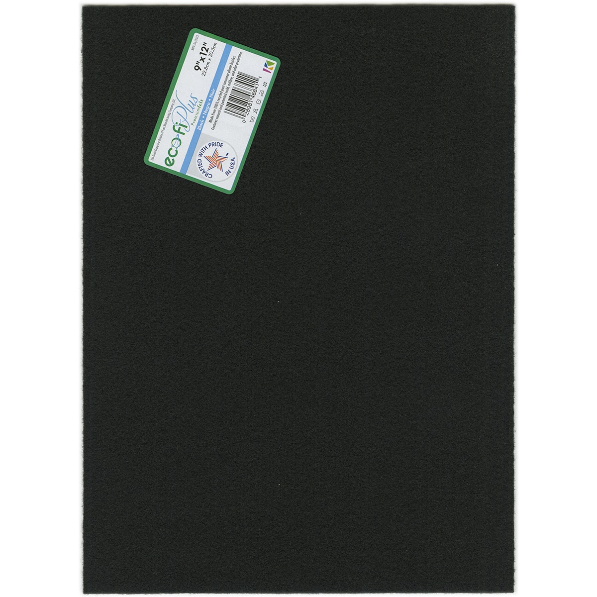 Kunin 9" x 12" Eco-Fi Plus Premium Felt Sheet, 12 Sheets