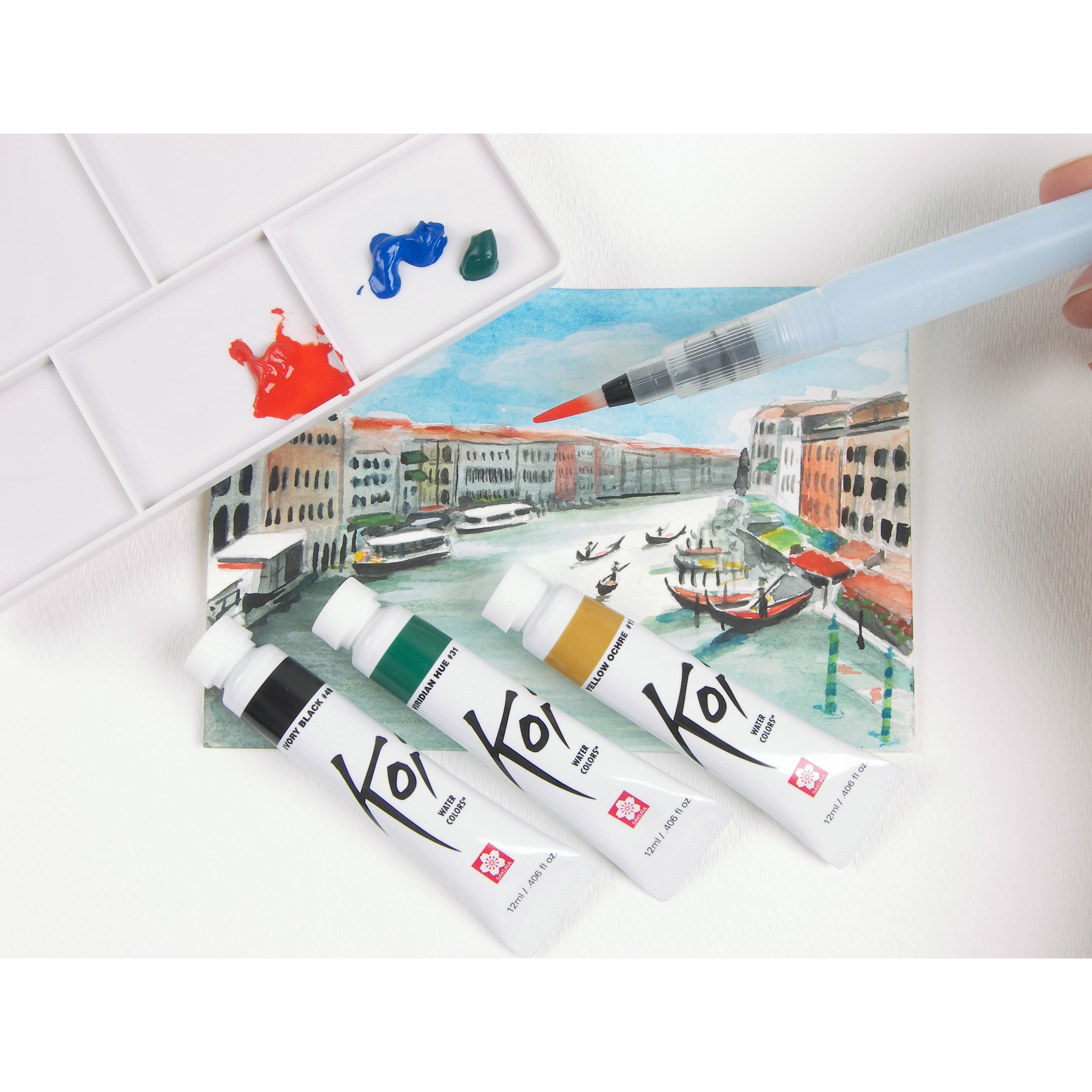 6 Packs: 24 ct. (144 total) Koi Water Colors™ Fine Quality Watercolors