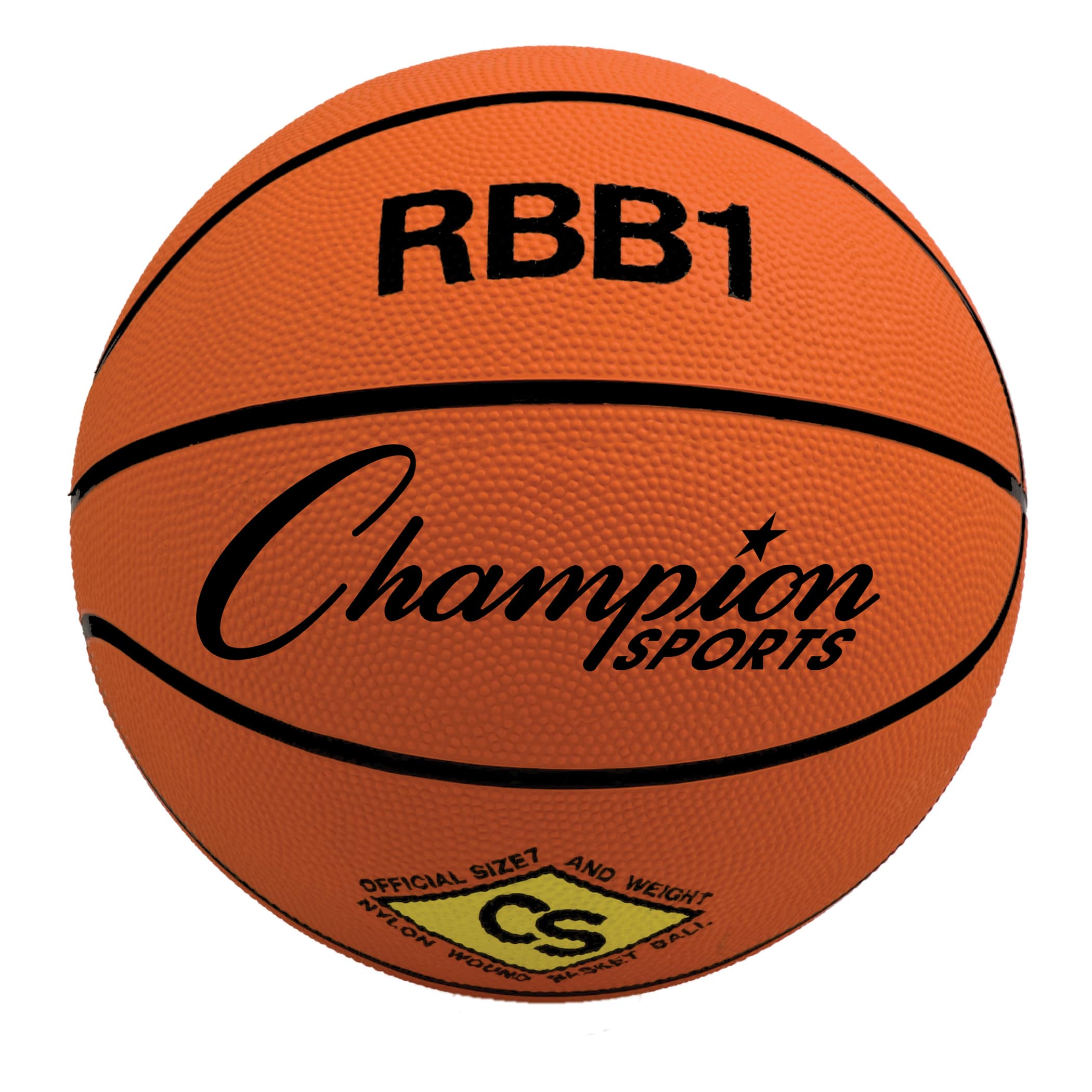 Champion Sports Official Size 7 Coral Orange Basketball