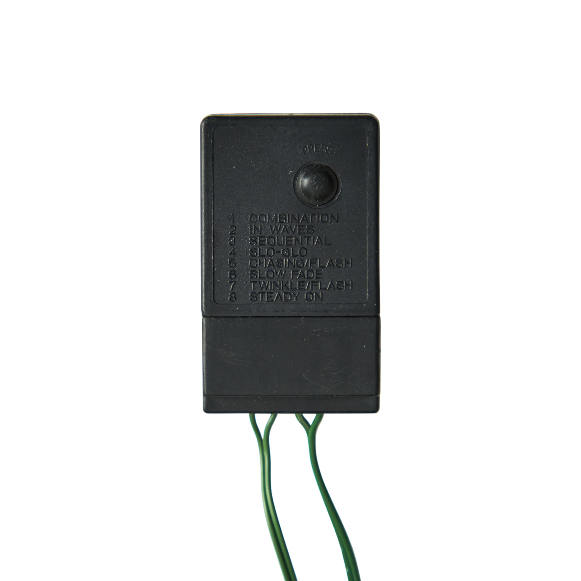 8.5ft. Pre-Lit Slim Colorado Mountain Spruce Artificial Christmas Tree, Multifunction White Micro LED Lights