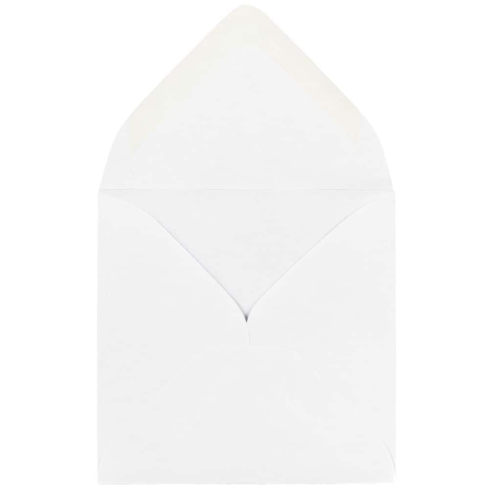 JAM Paper 3" White Square Invitation Envelopes