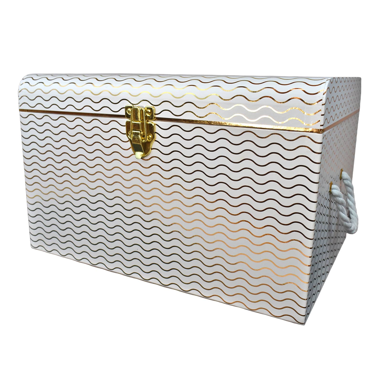 Large Gold Waves Trunk Box by Ashland®